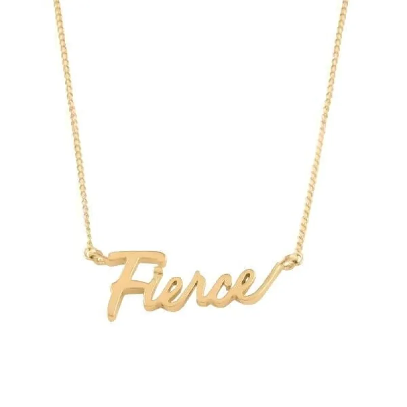 Fierce Signature Necklace sold by Capsul Jewelry