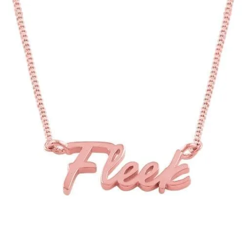Fleek Signature Necklace sold by Capsul Jewelry product image thumbnail 2