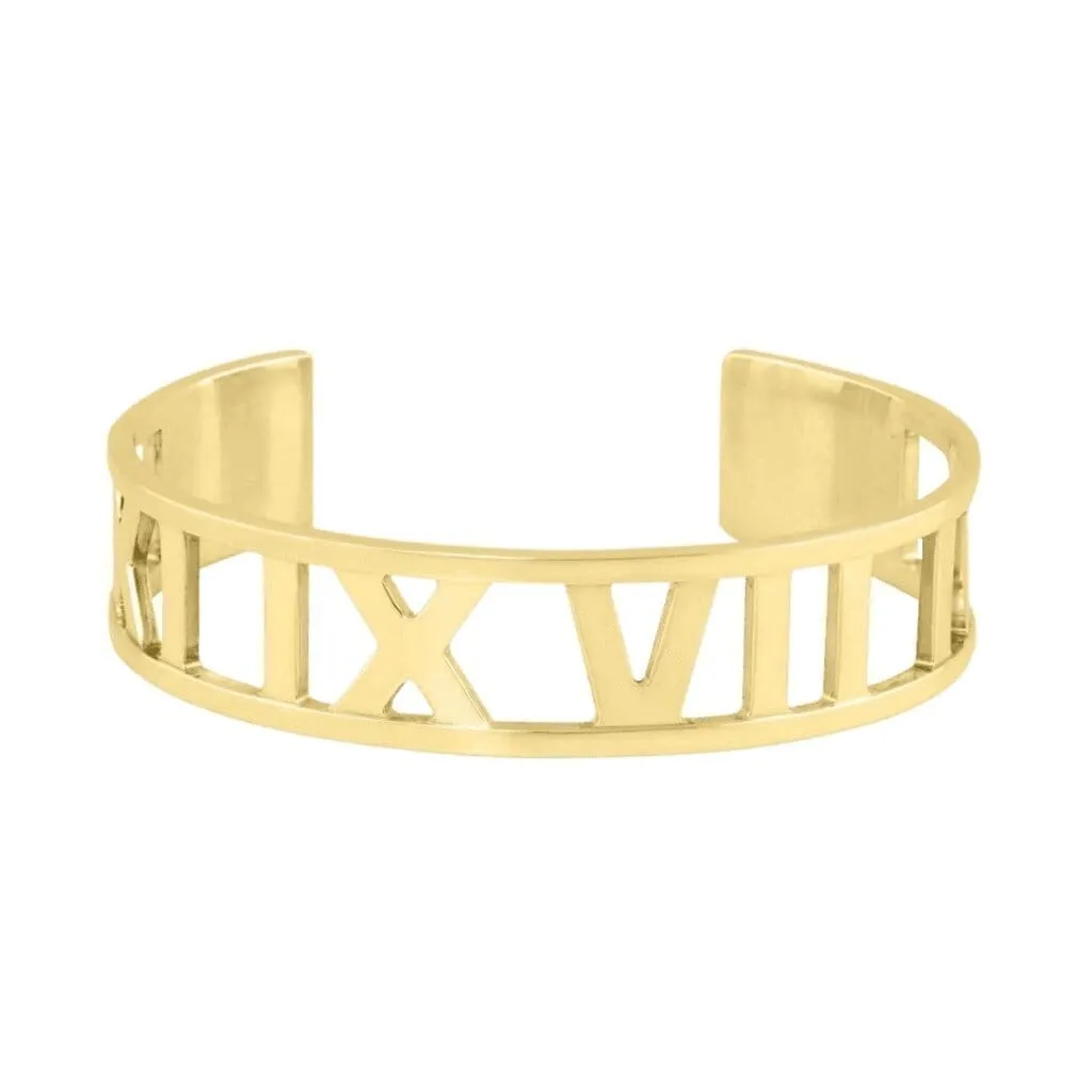 Custom Wide Cut Out Cuff sold by Capsul Jewelry