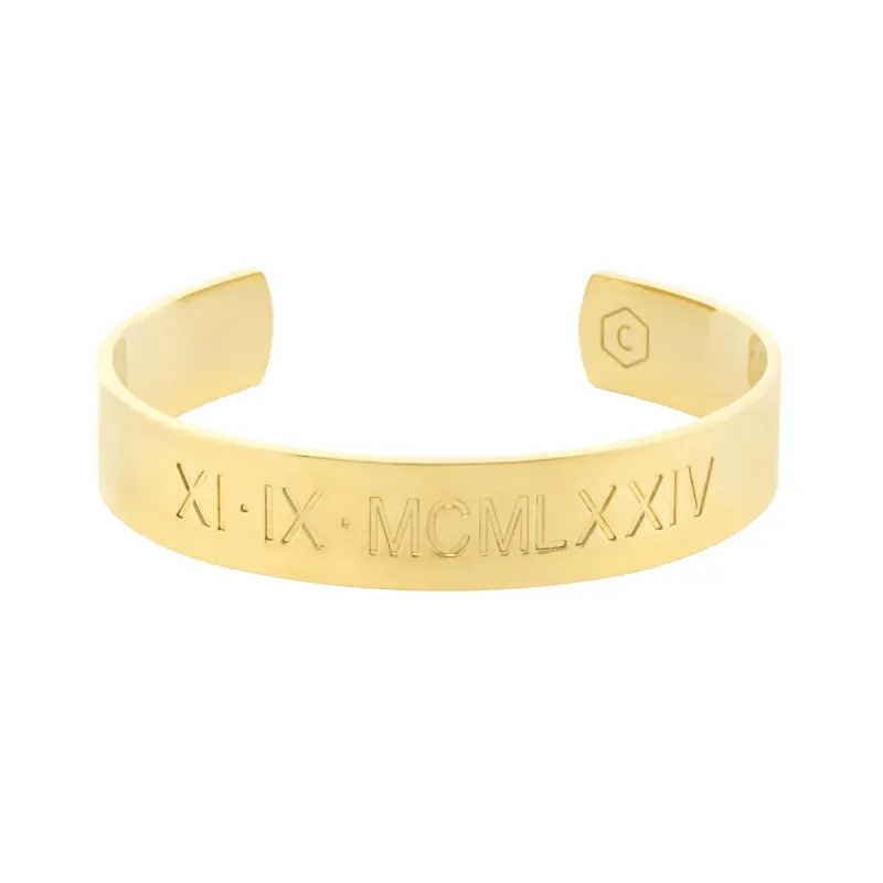 Custom Wide Classic Cuff sold by Capsul Jewelry