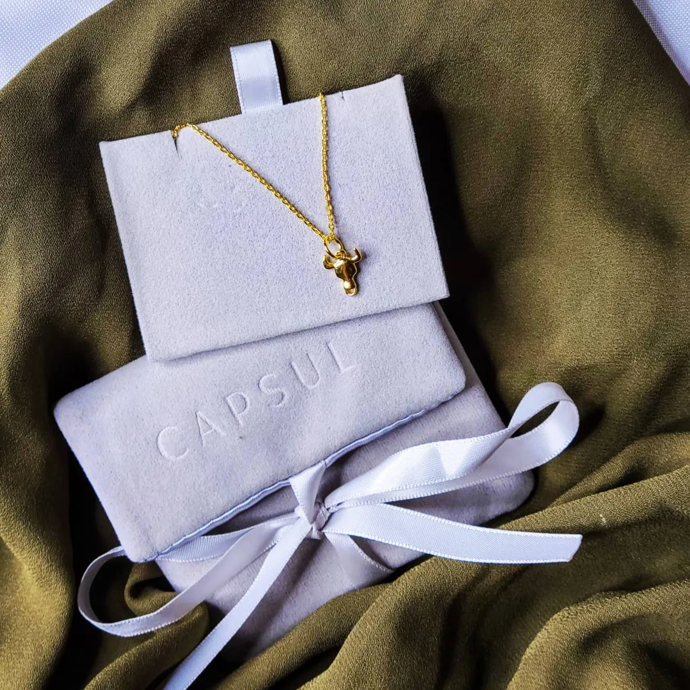 Sterling Silver Zodiac Charm Necklace sold by Capsul Jewelry product image thumbnail 4