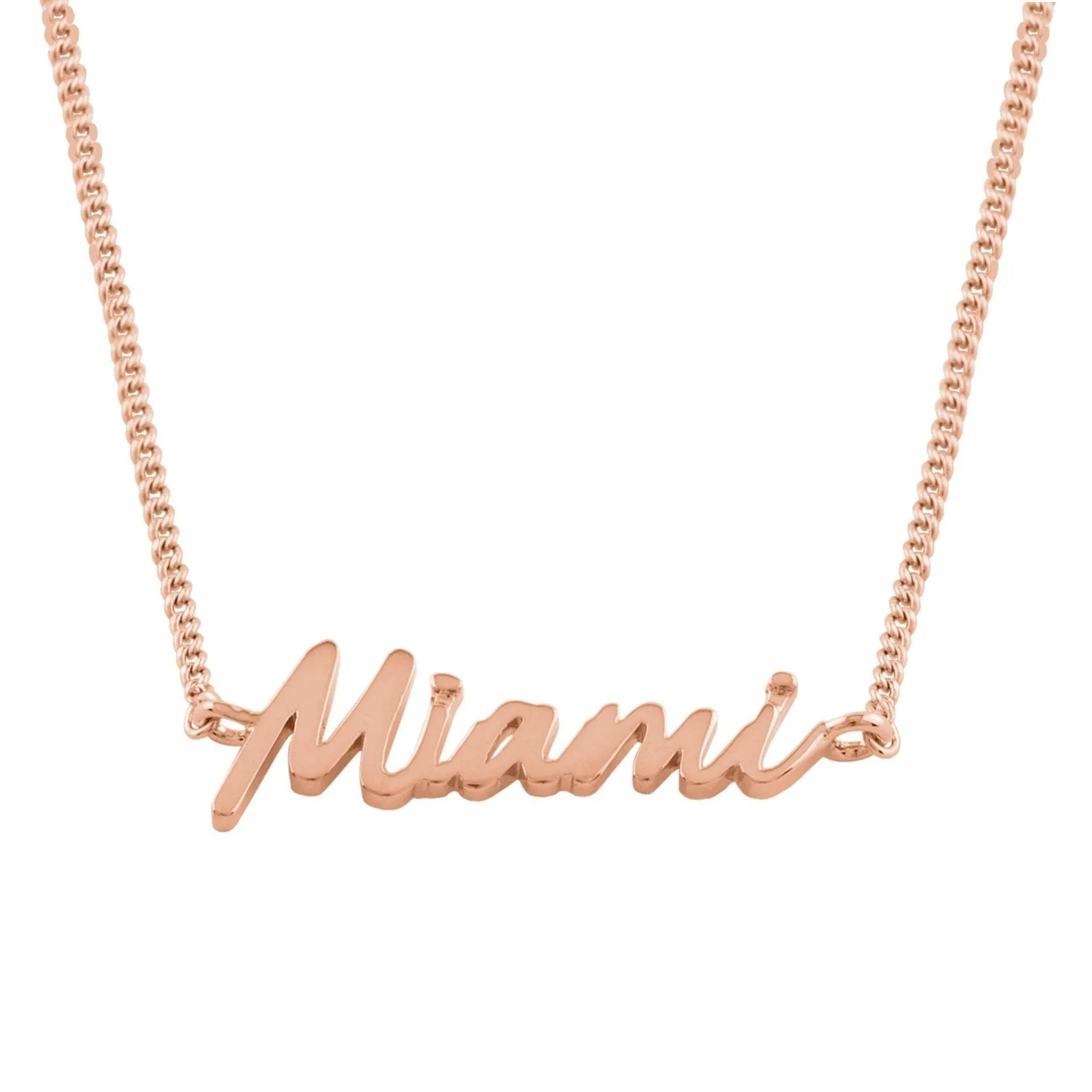 Miami Signature Necklace sold by Capsul Jewelry product image thumbnail 5