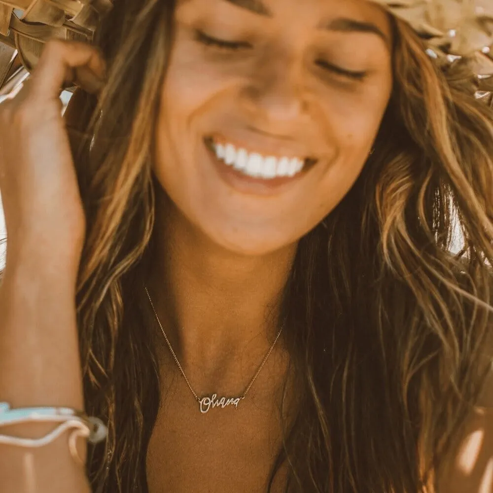 Custom Handwriting Necklace sold by Capsul Jewelry product image thumbnail 3