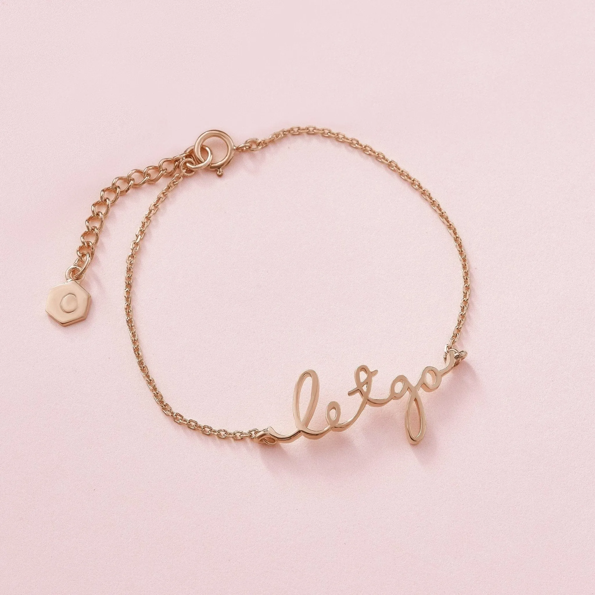Sterling Silver Let Go Signature Bracelet sold by Capsul Jewelry product image thumbnail 4