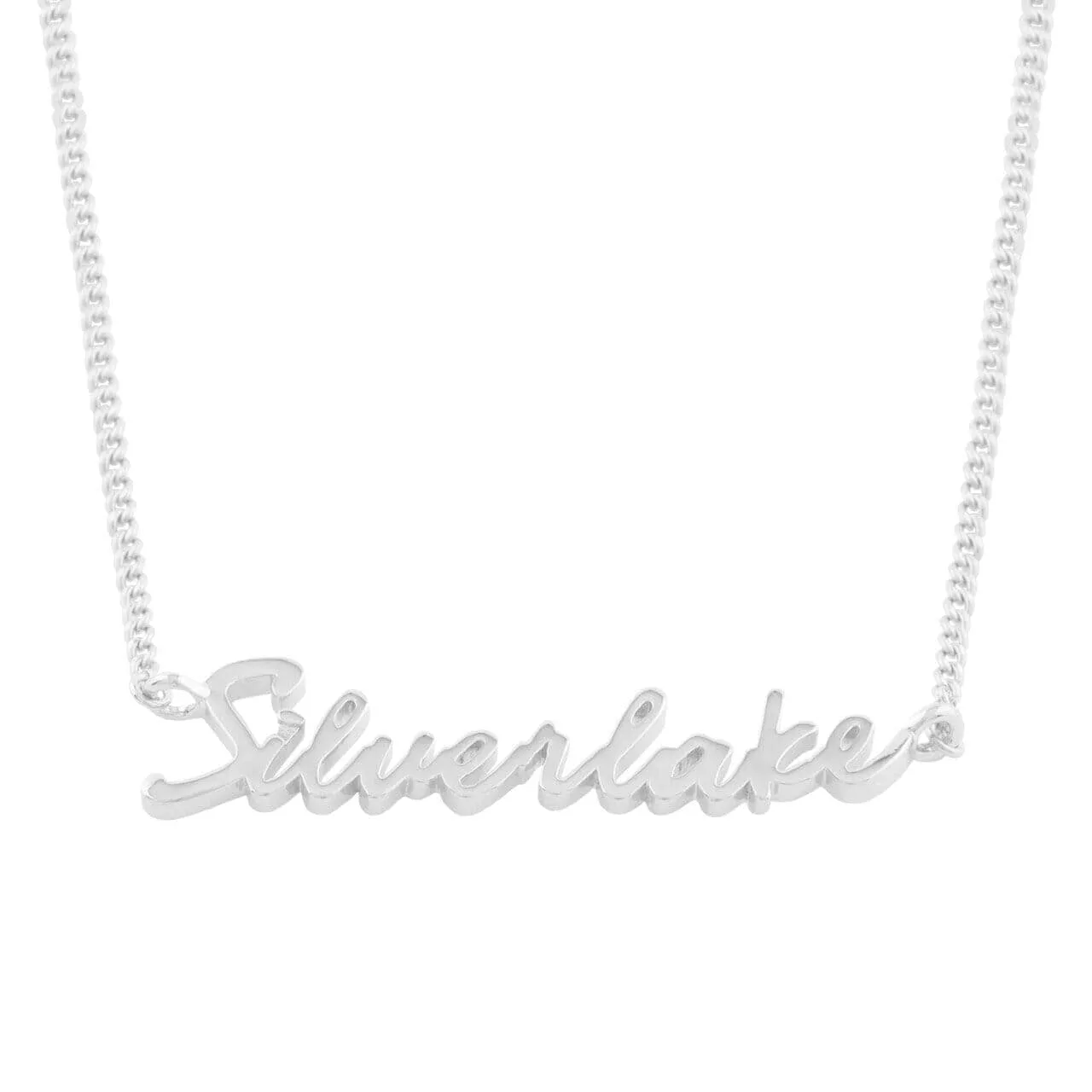 Silverlake Signature Necklace sold by Capsul Jewelry product image thumbnail 3