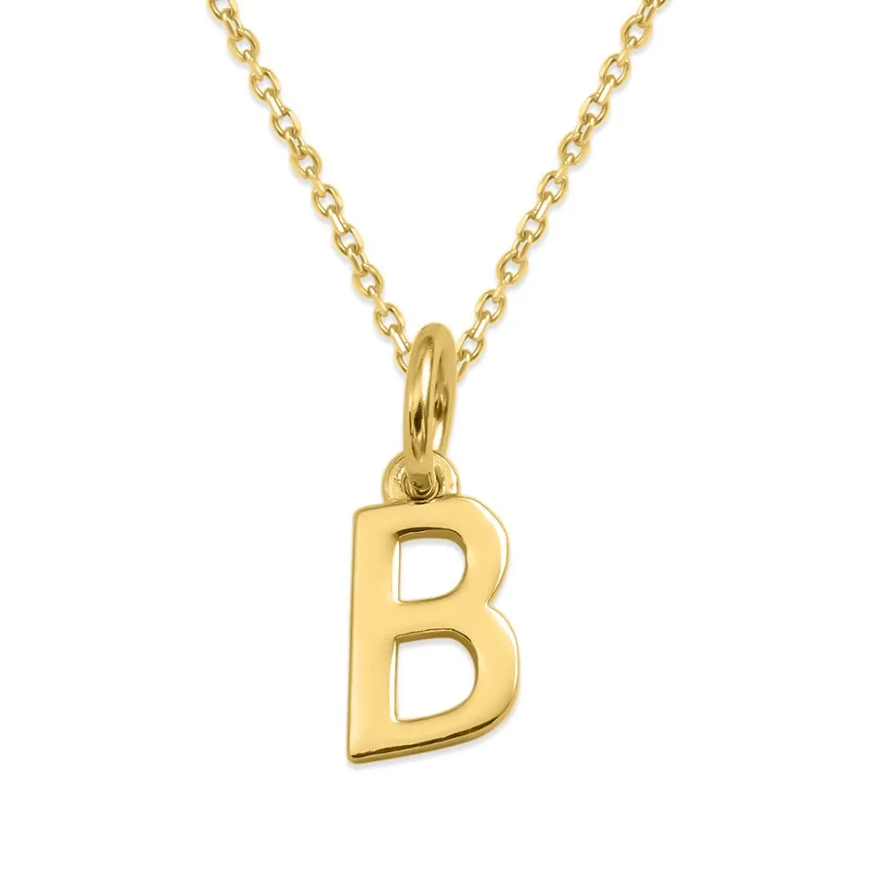 Sterling Silver Alphabet Initials Charms Necklace sold by Capsul Jewelry product image thumbnail 5