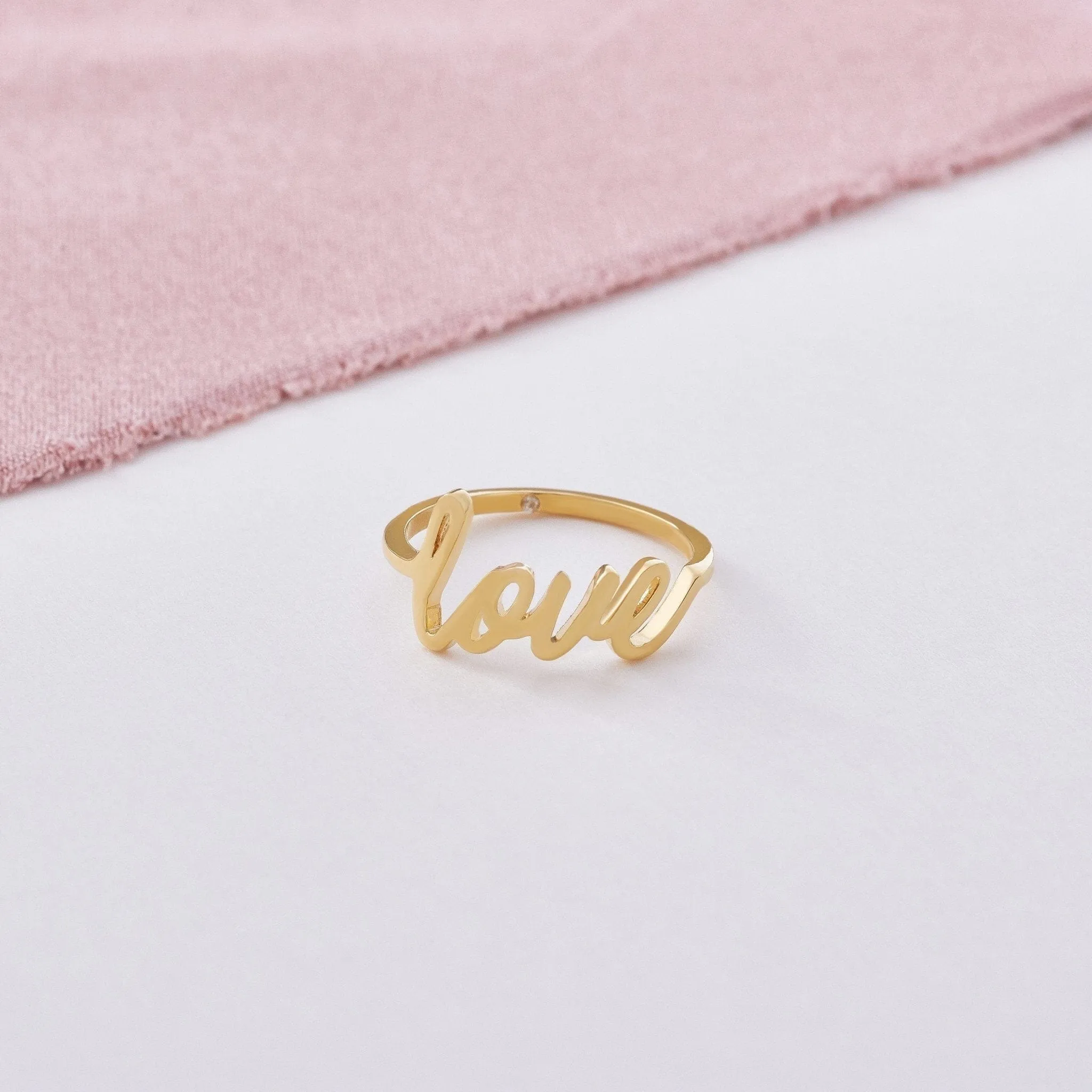 Love Signature Ring sold by Capsul Jewelry