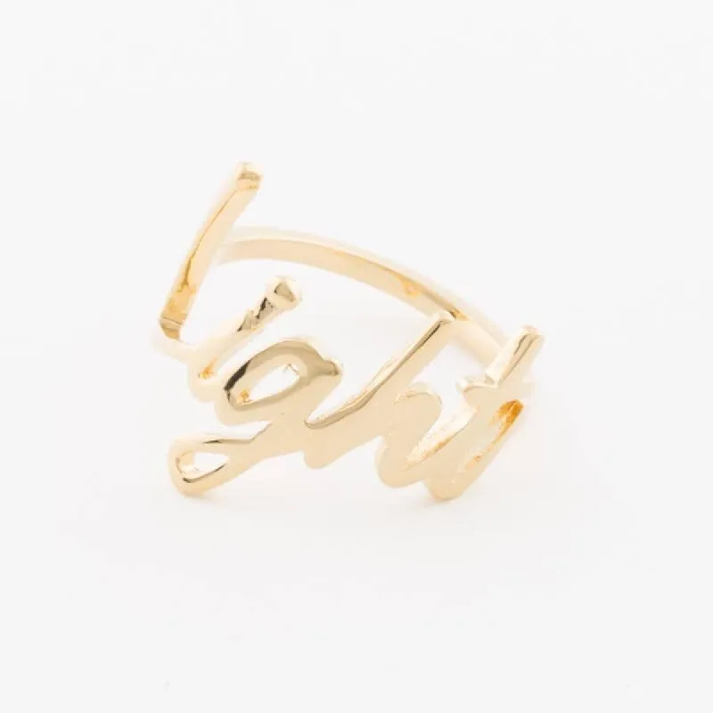 Light Signature Ring sold by Capsul Jewelry