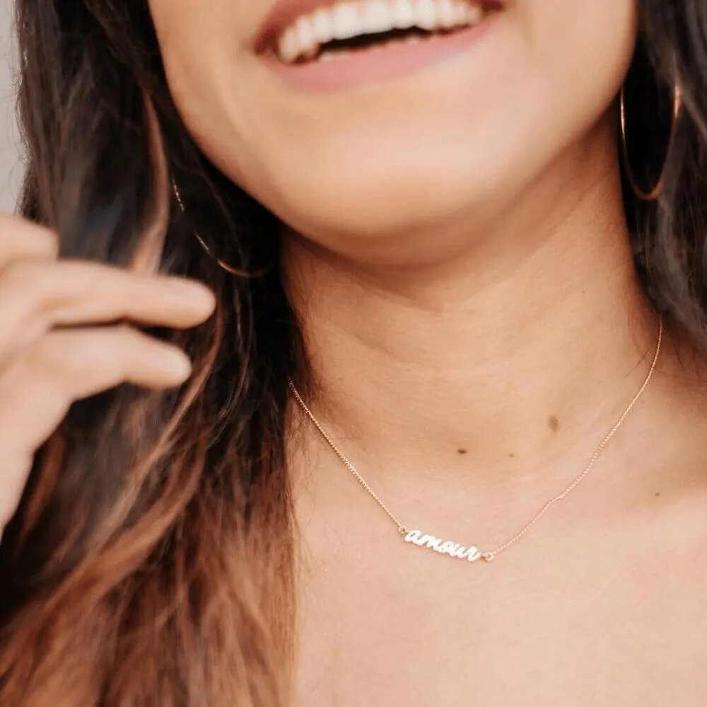 Amour Signature Necklace sold by Capsul Jewelry product image thumbnail 2