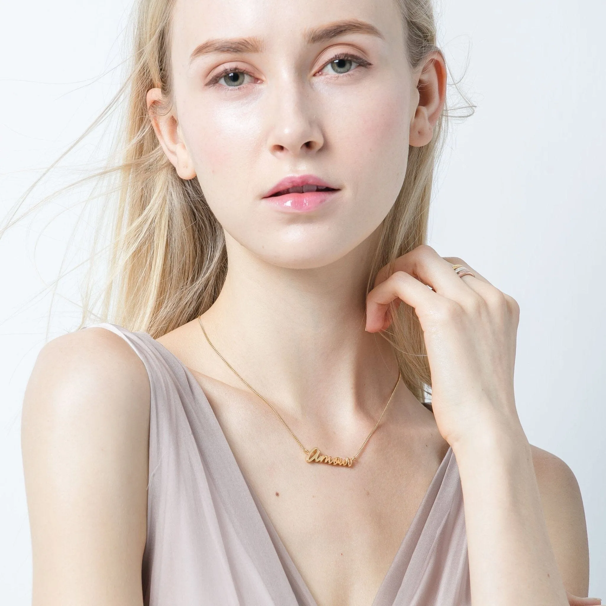 Amour Signature Necklace sold by Capsul Jewelry product image thumbnail 3