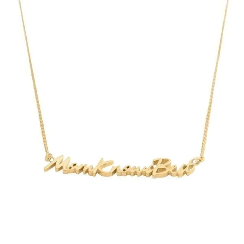Sterling Silver Mom Knows Best Signature Necklace sold by Capsul Jewelry