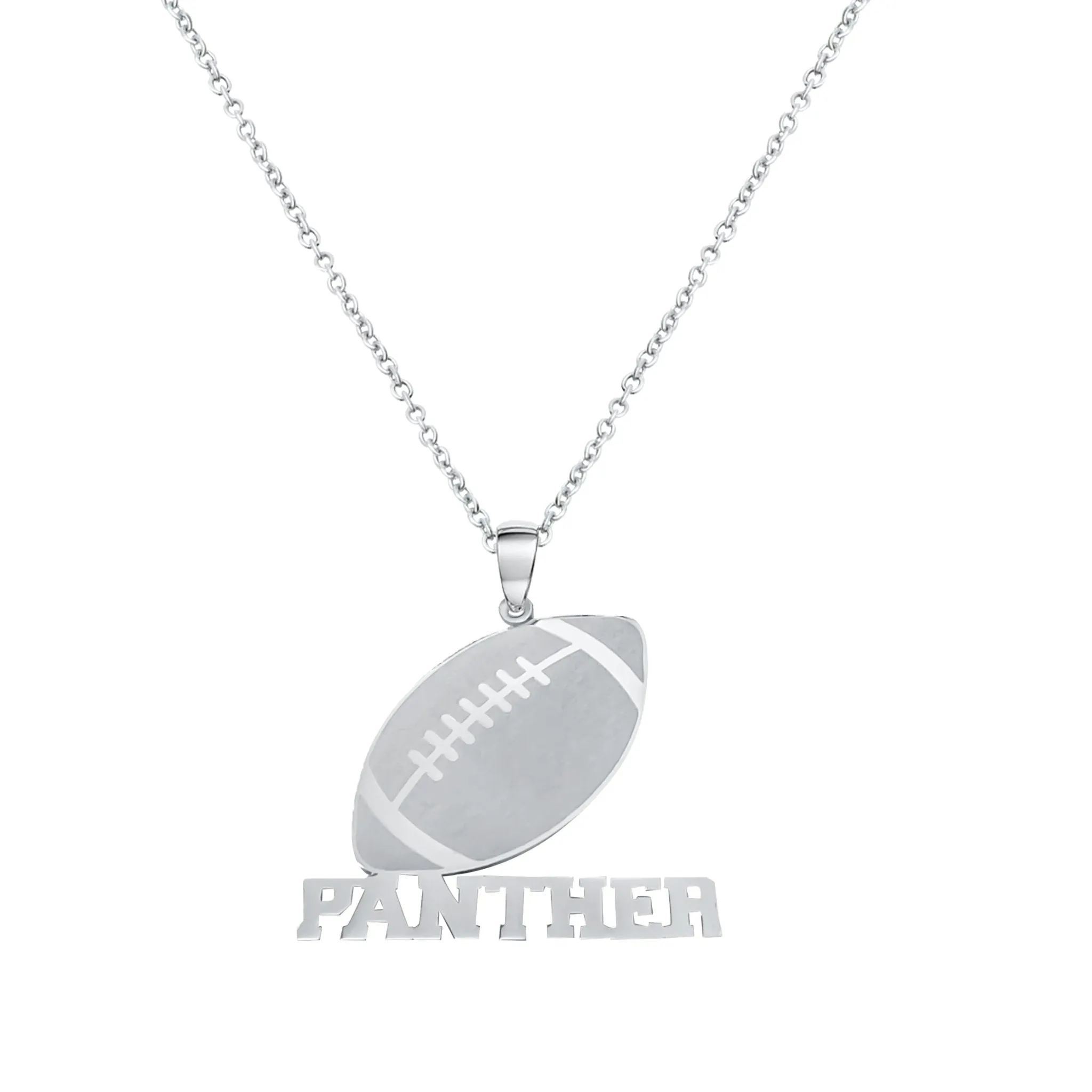 Custom Football Star Necklace sold by Capsul Jewelry product image thumbnail 3