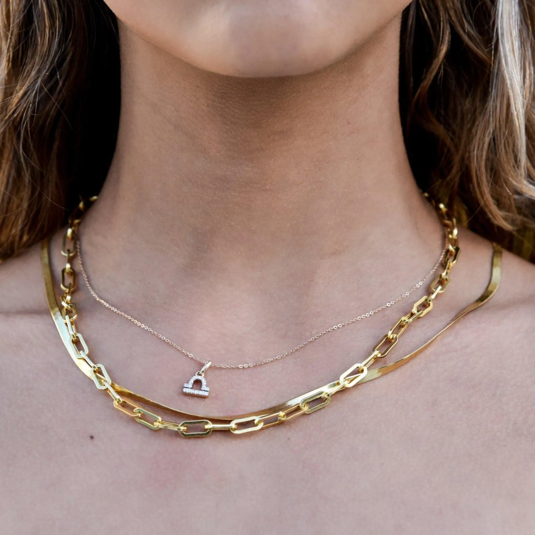 Large Paperclip Chain Necklace sold by Capsul Jewelry product image thumbnail 2