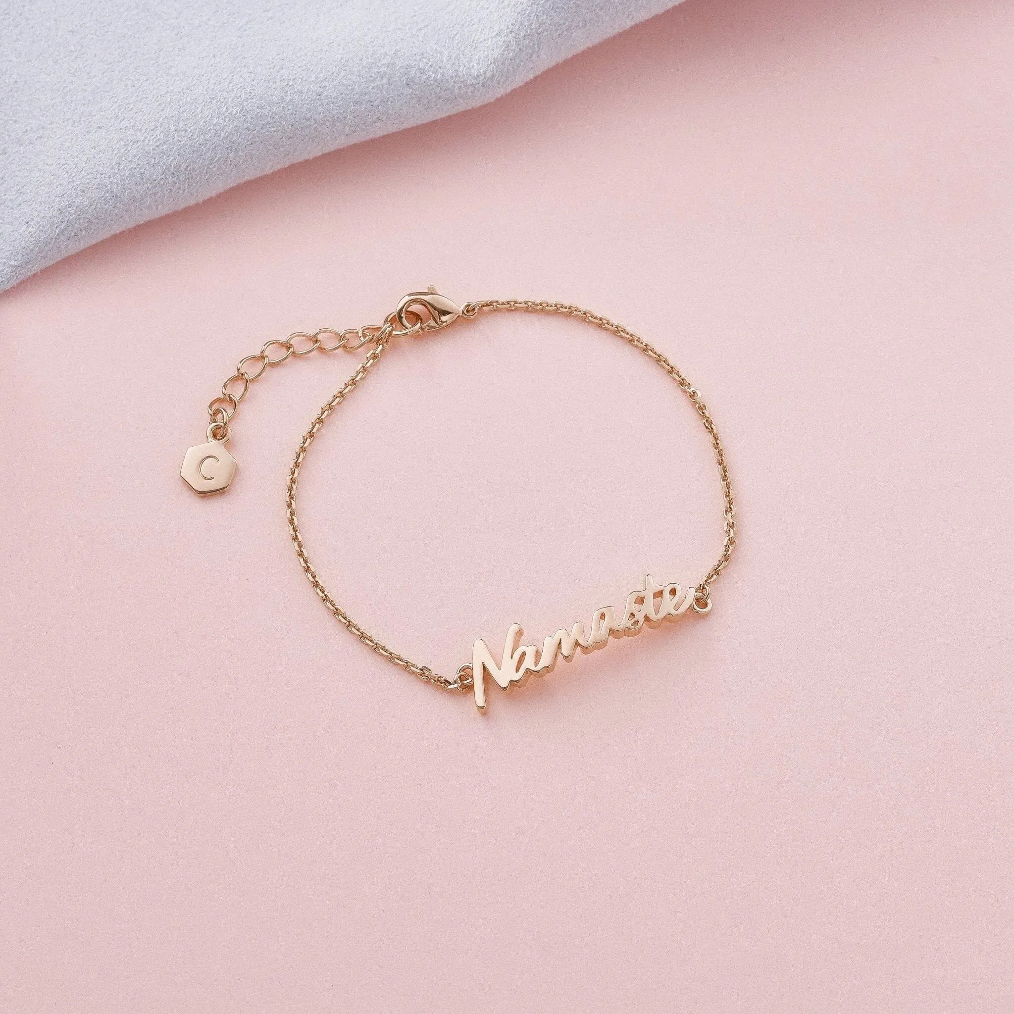 Namaste Signature Bracelet sold by Capsul Jewelry product image thumbnail 3