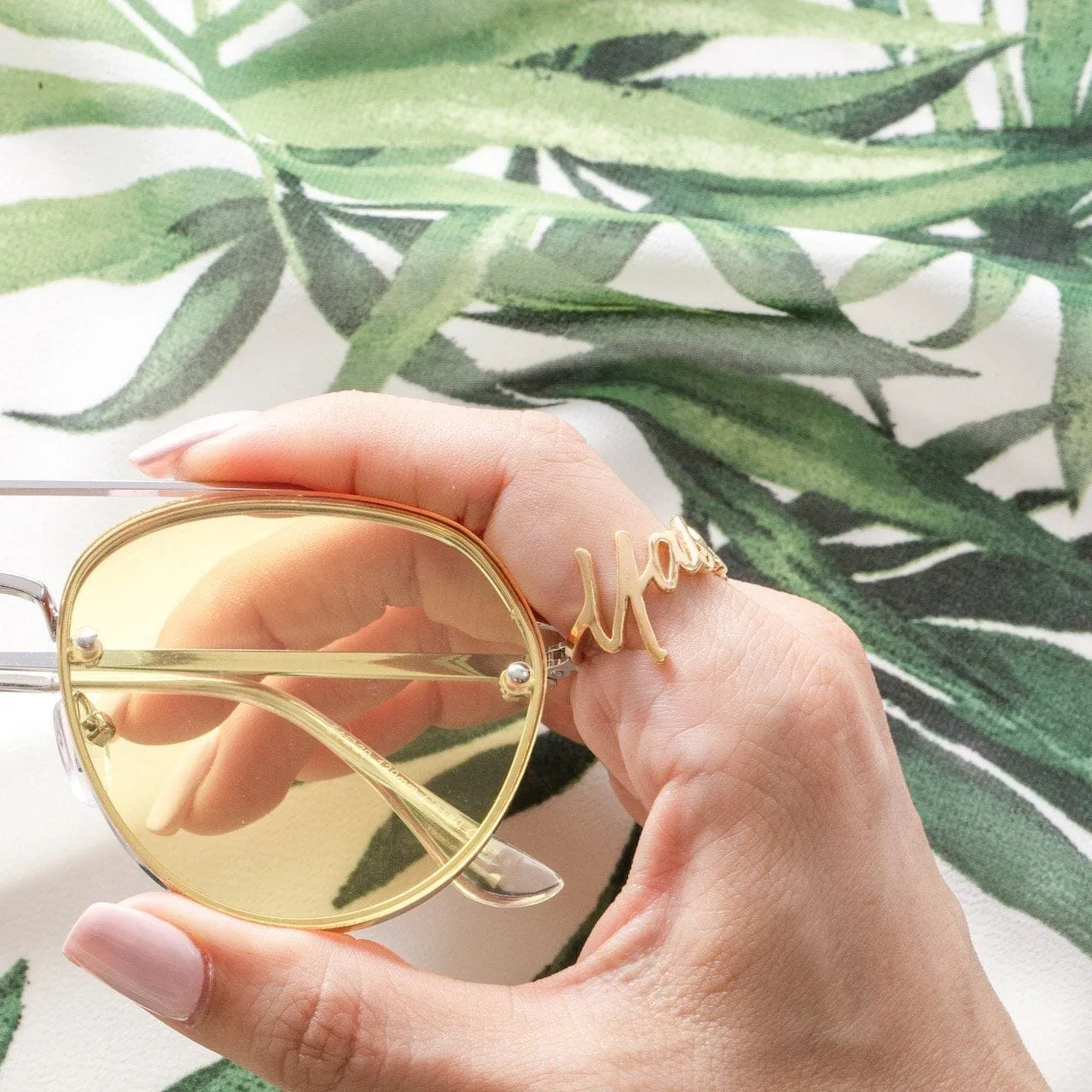 Yasss Signature Ring sold by Capsul Jewelry product image thumbnail 2