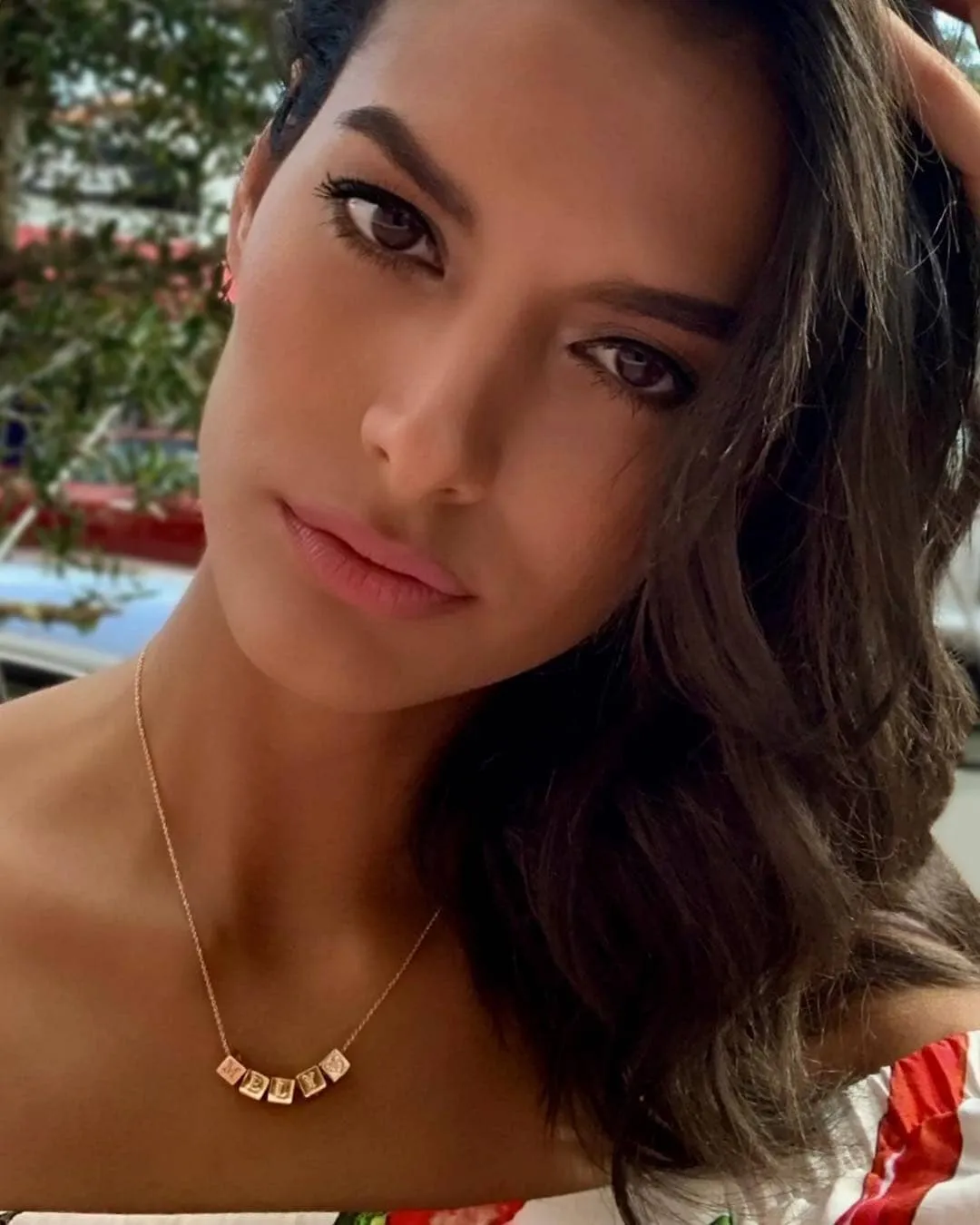 Custom 14k Gold Block Necklace sold by Capsul Jewelry product image thumbnail 5