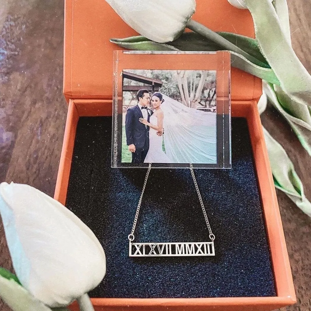 Custom Cut Out Bar Necklace | Personalized Bar Necklace sold by Capsul Jewelry product image thumbnail 3