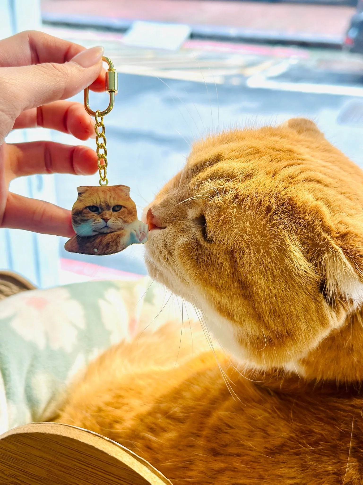 Custom Photo Bag Charm & Keychain sold by Capsul Jewelry