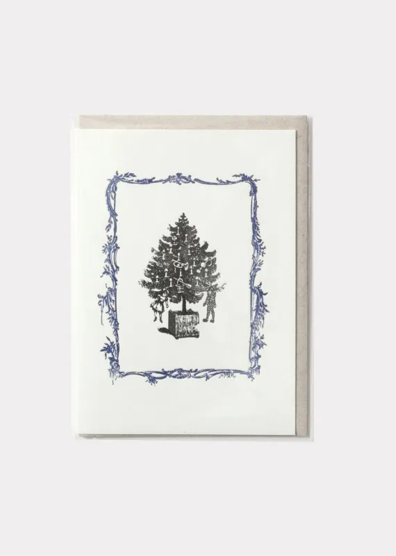 AUSTIN PRESS GREETING CARDS - CHRISTMAS TREE sold by Caramel