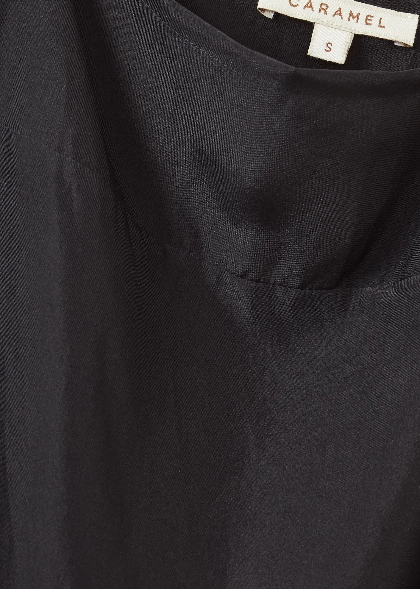 WOMEN'S A-LINE SLIP DRESS - BLACK sold by Caramel product image thumbnail 2