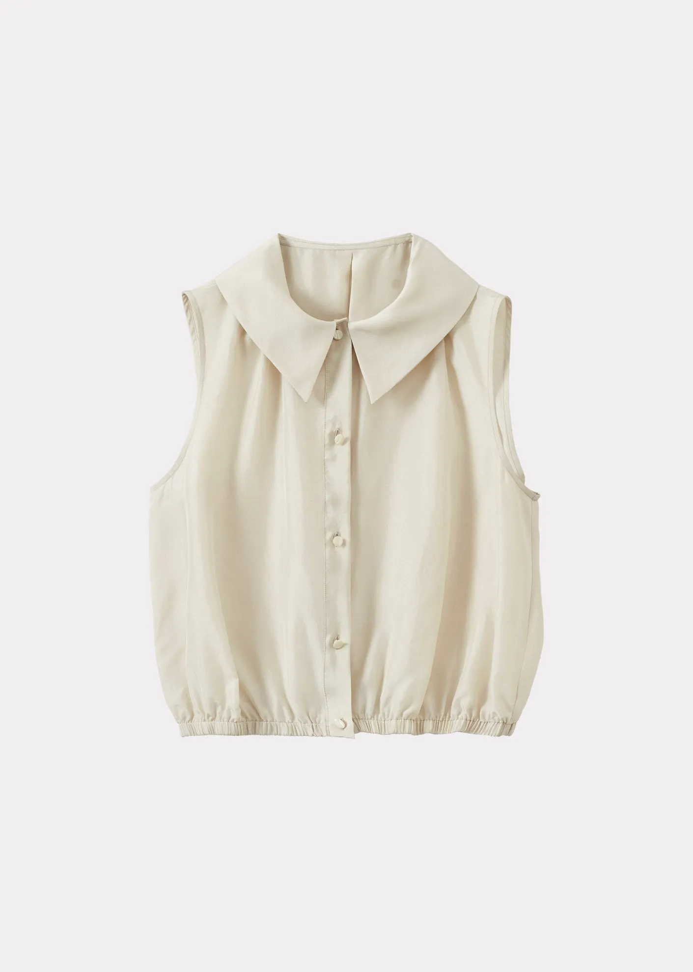 LAINA WOMEN'S SILK BLOUSE - ECRU sold by Caramel