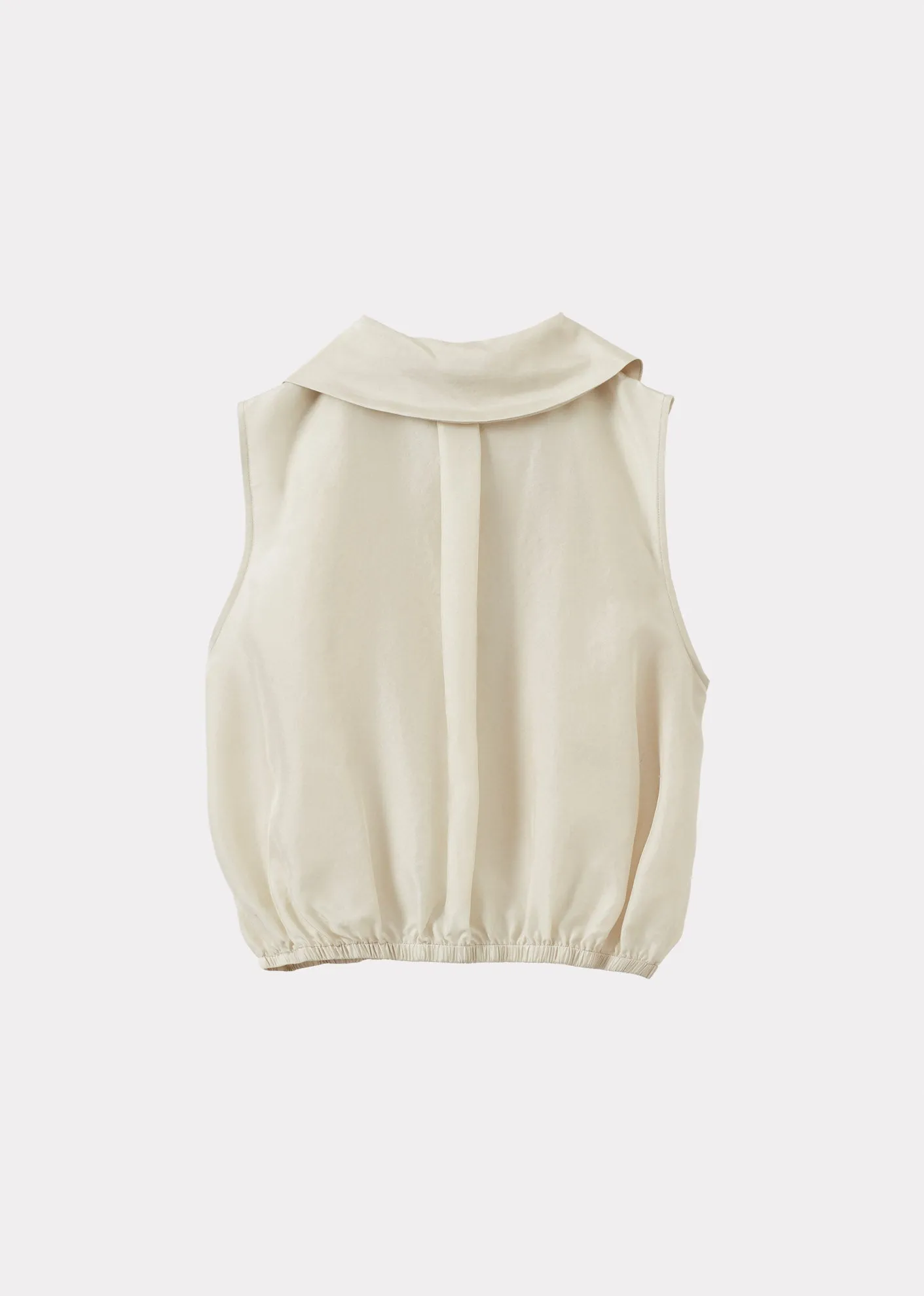 LAINA WOMEN'S SILK BLOUSE - ECRU sold by Caramel product image thumbnail 3