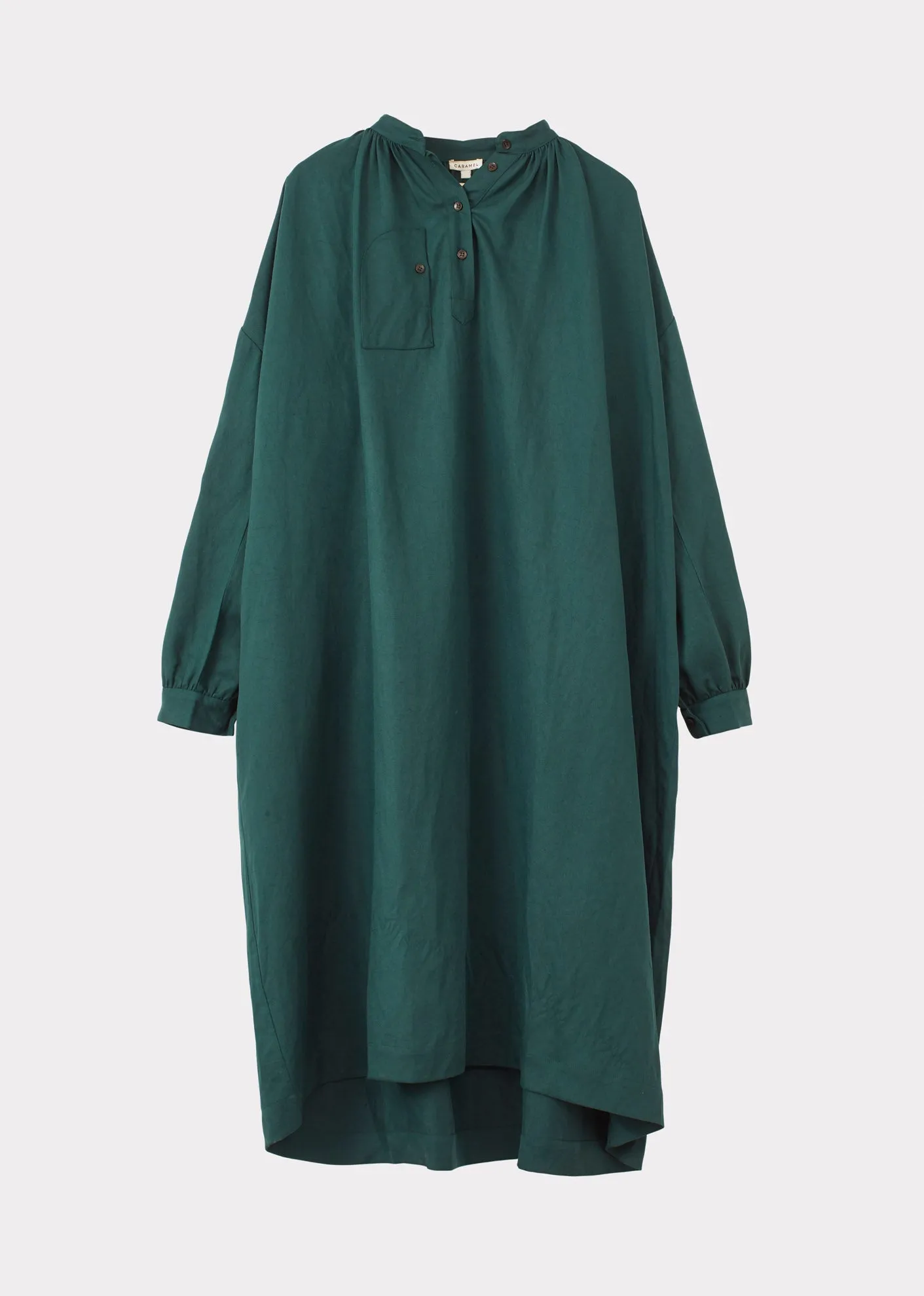 WOMEN'S YEW DRESS - BOTTLE GREEN sold by Caramel