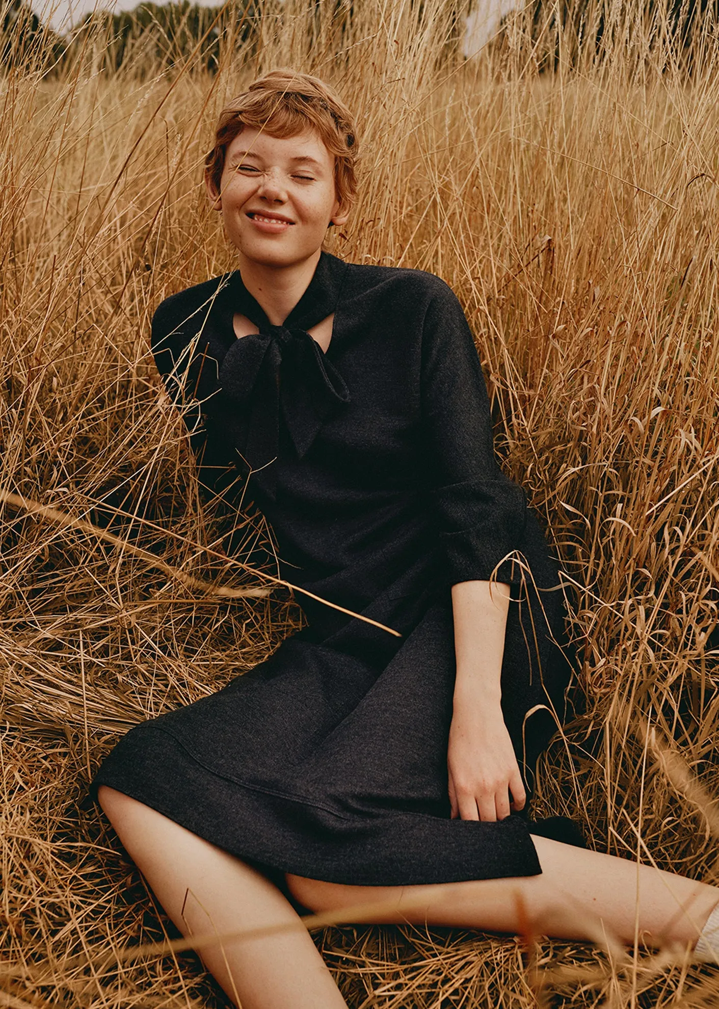 WOMEN'S JERSEY DRESS - HEATHER GREY sold by Caramel product image thumbnail 2