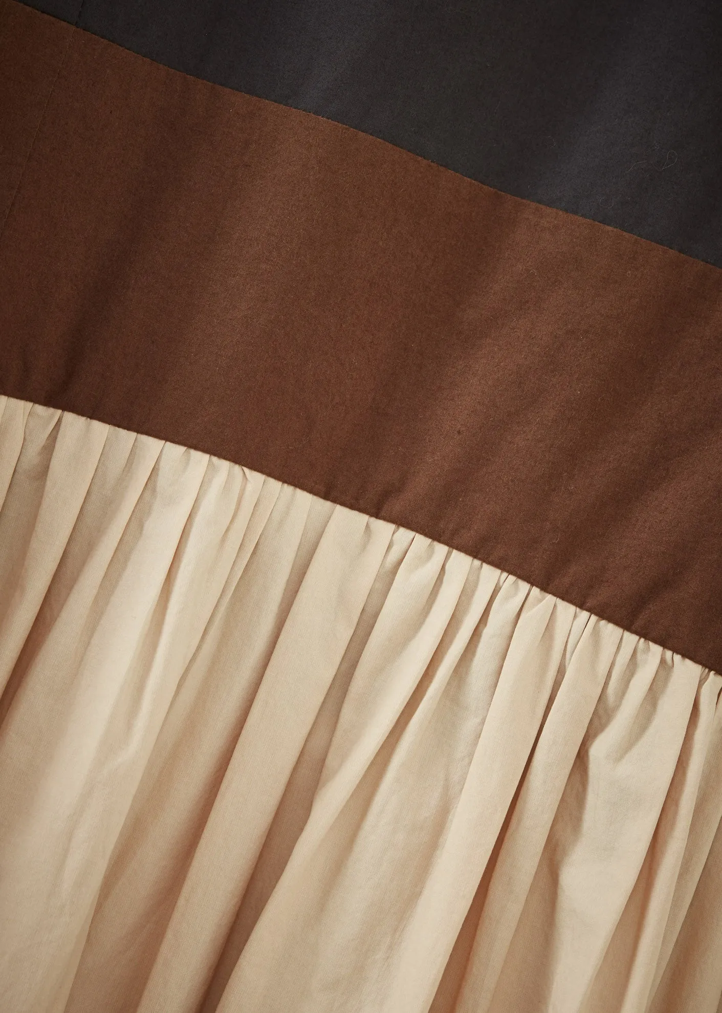 WOMEN'S PANELLED DRESS - BLACK/BROWN/BEIGE sold by Caramel product image thumbnail 3