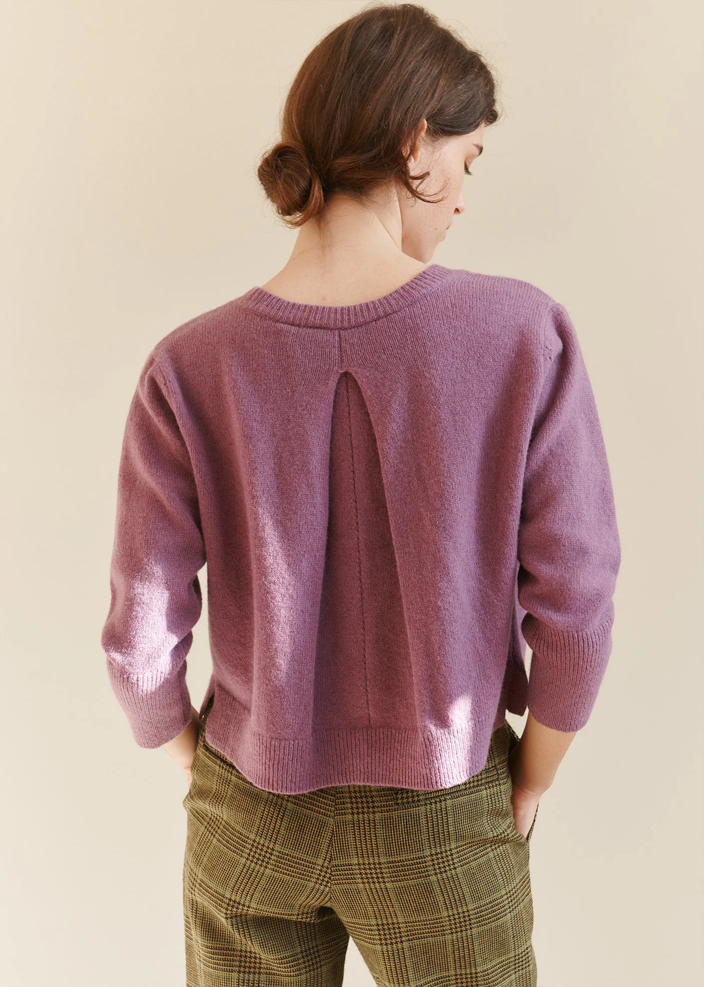WOMEN'S CARDIGAN - LILAC sold by Caramel product image thumbnail 5