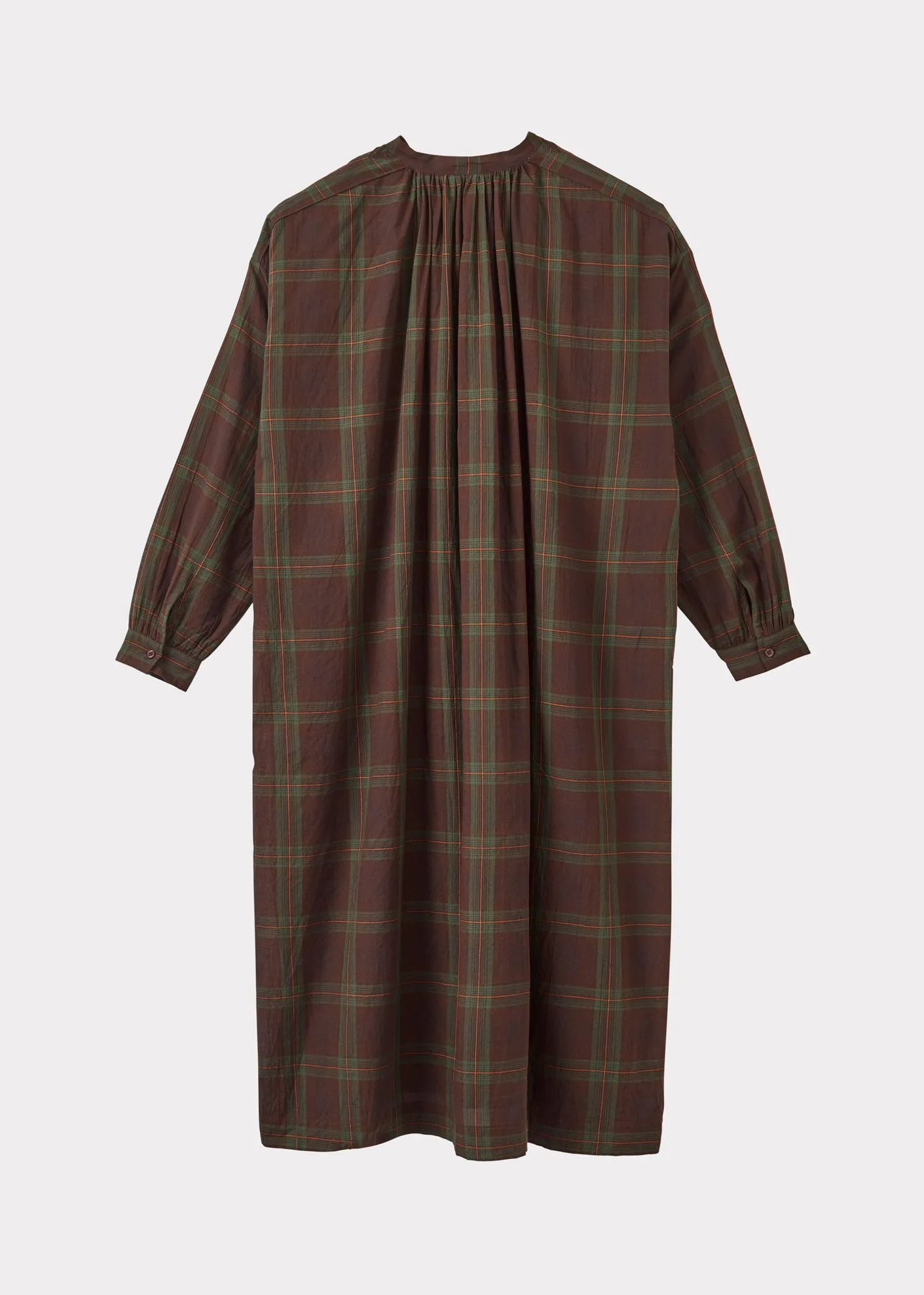 YEW WOMEN'S DRESS - BROWN/GREEN/TARTAN sold by Caramel product image thumbnail 4