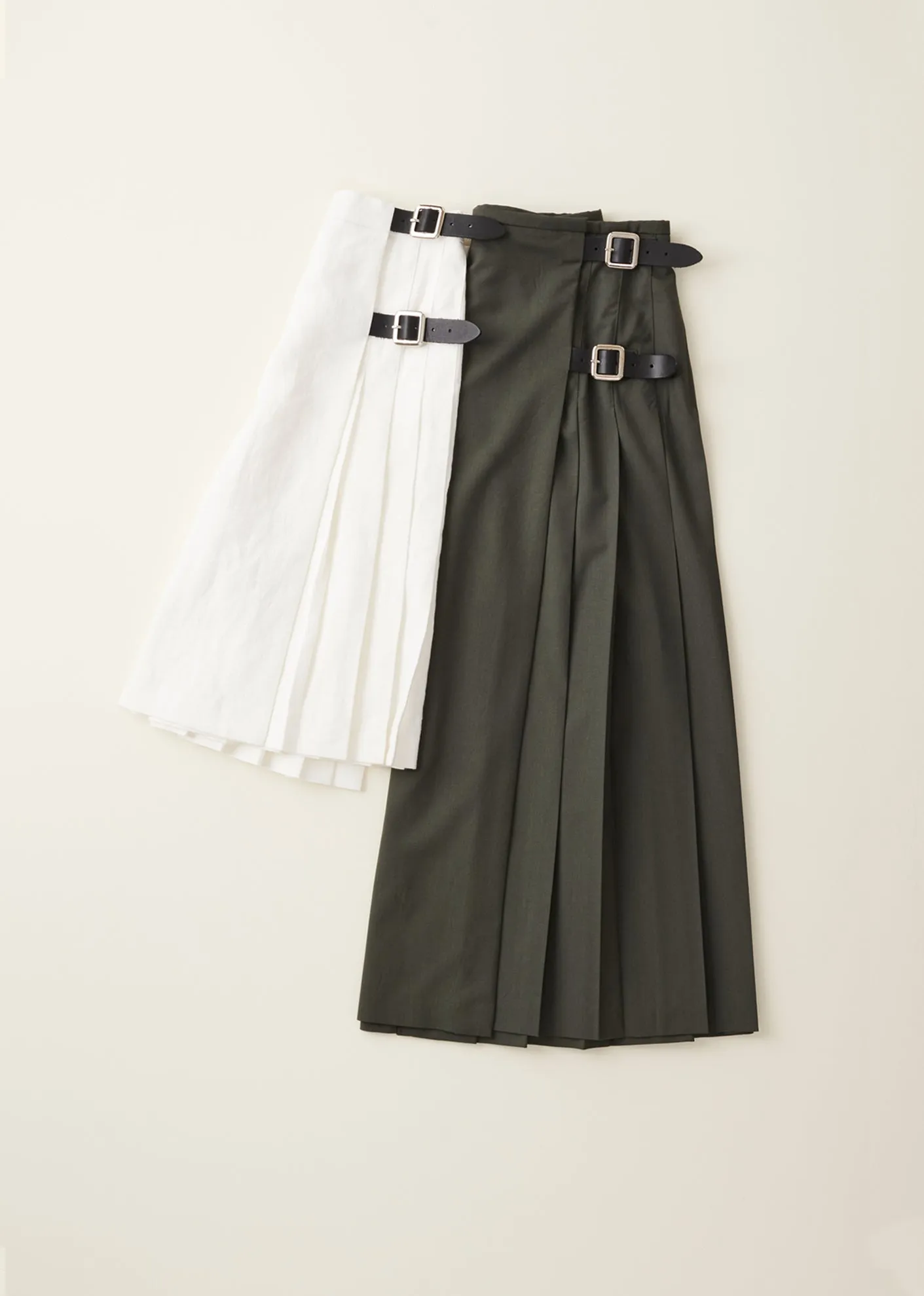 WOMEN'S WOOL KILT - GREEN sold by Caramel product image thumbnail 3