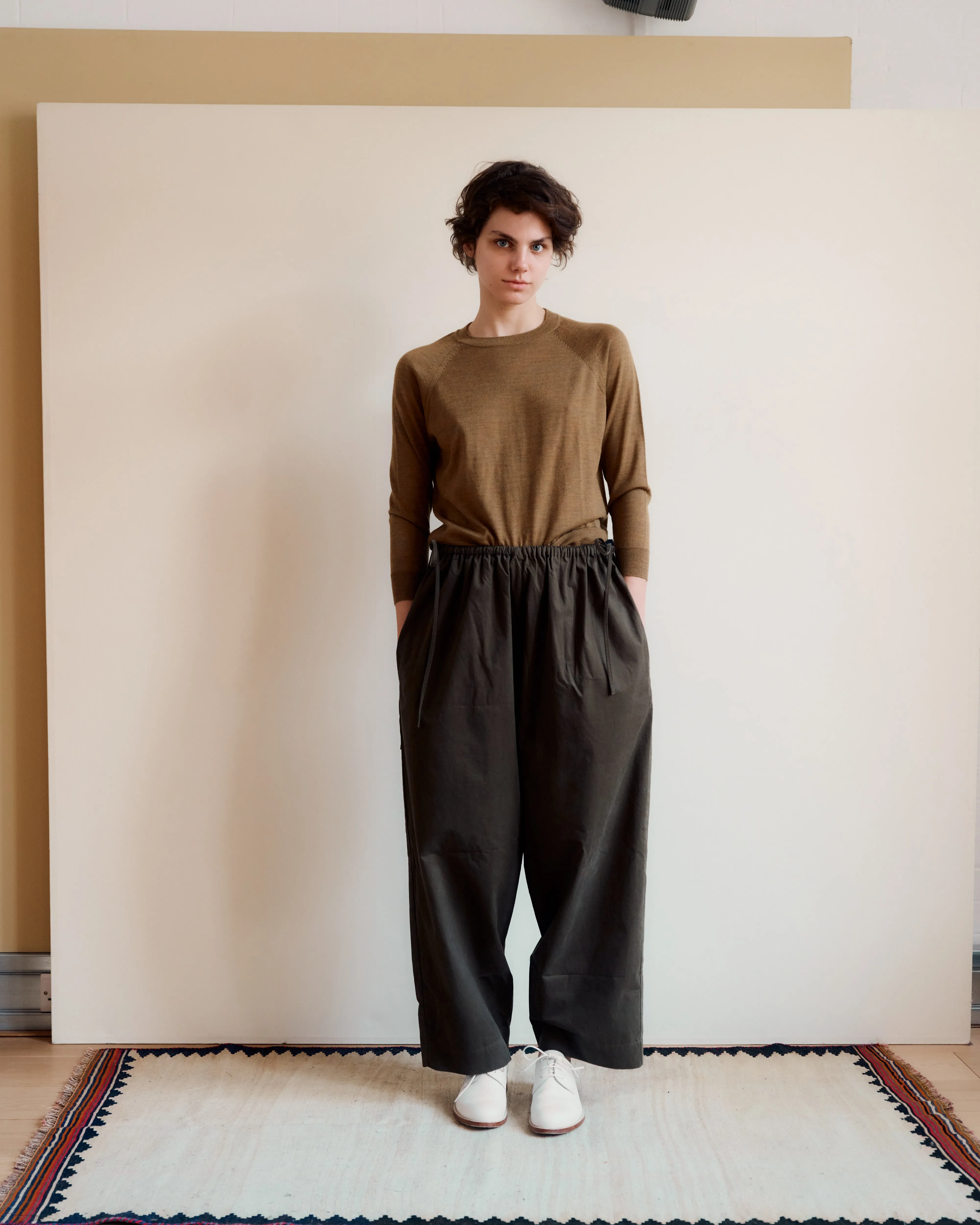 KEIRA WOMEN'S MERINO WOOL JUMPER - OCHRE sold by Caramel product image thumbnail 2