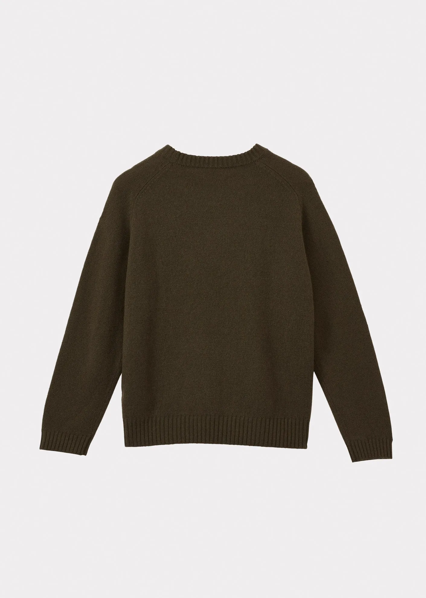 POA WOMEN'S CASHMERE JUMPER - OLIVE sold by Caramel product image thumbnail 4