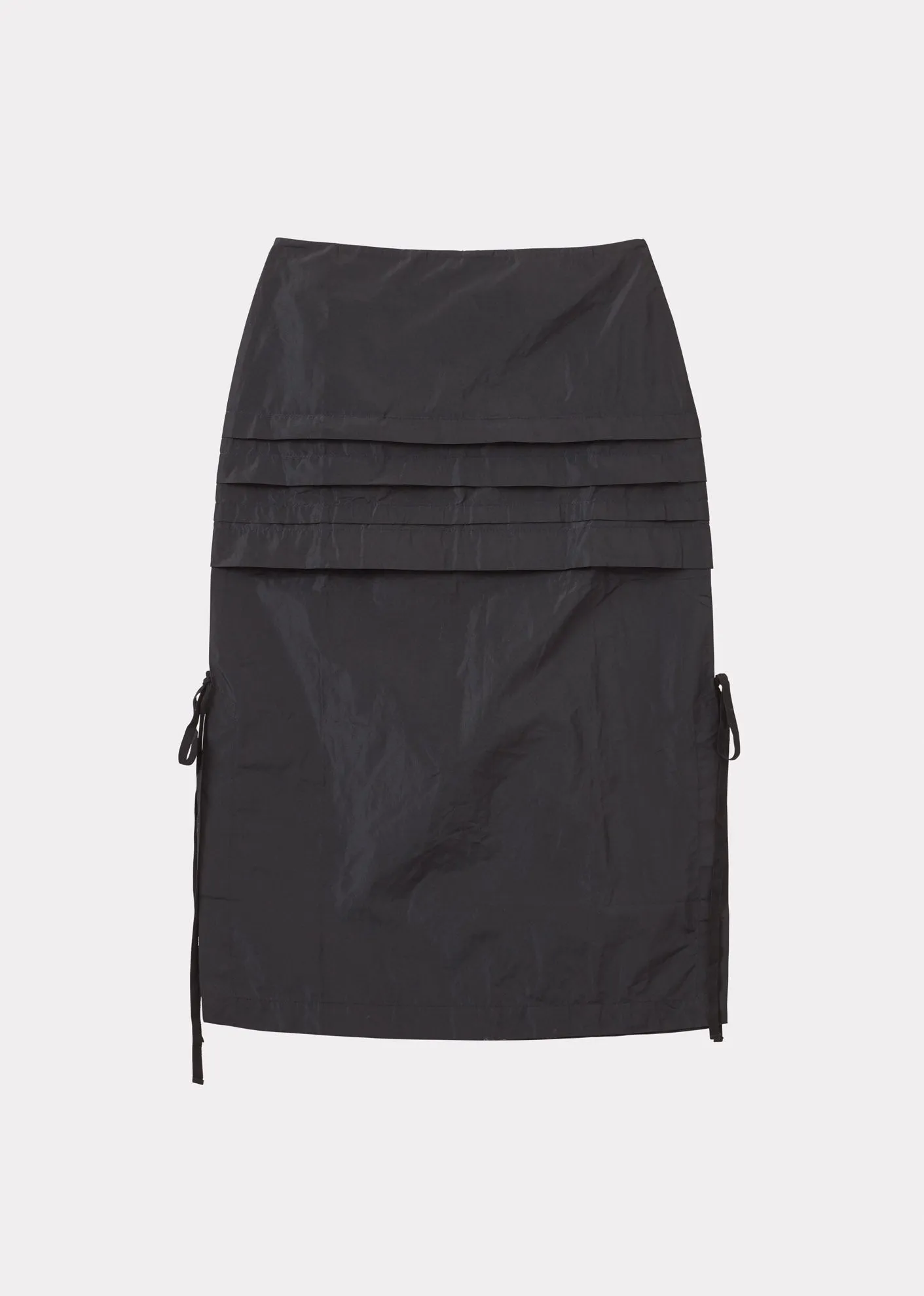 WOMEN'S TUCK SKIRT - BLACK sold by Caramel product image thumbnail 3