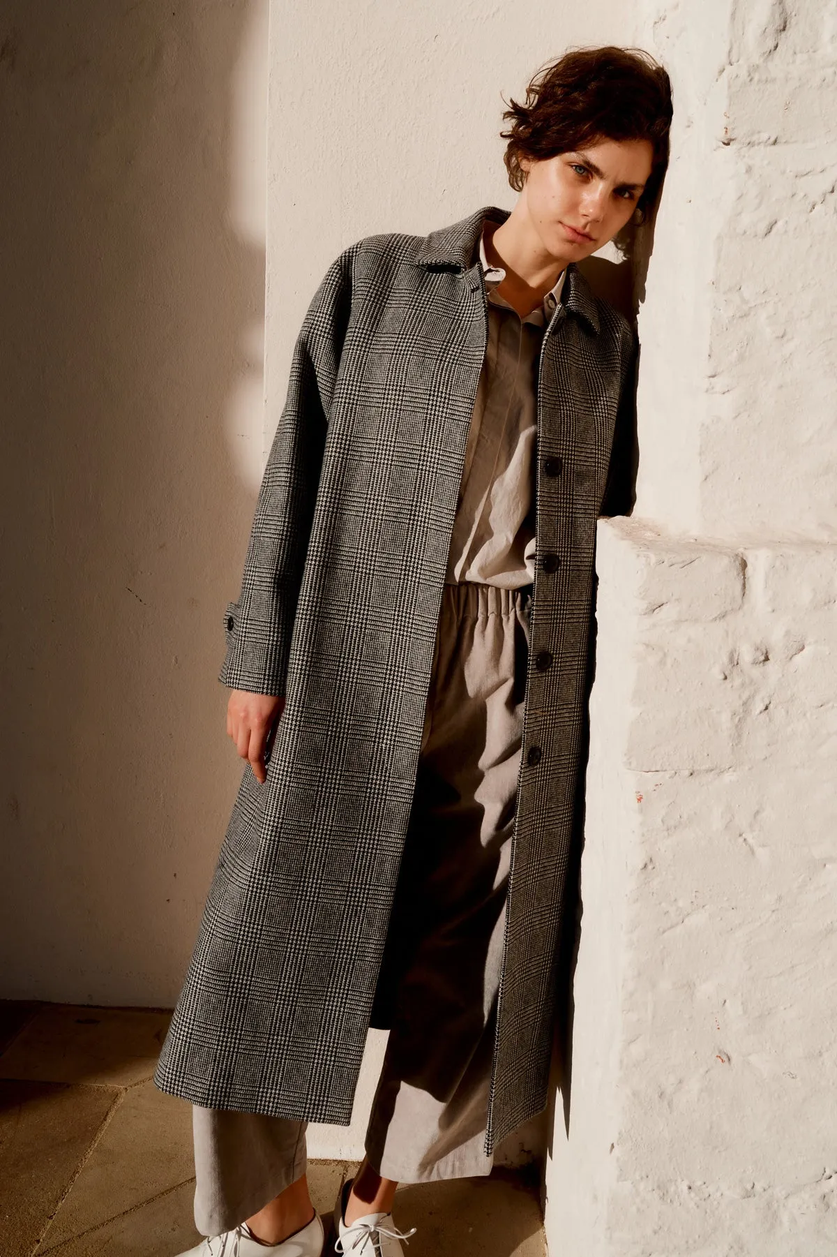 CHICHESTER WOMEN'S COTTON MIX TROUSERS - STONE GREY sold by Caramel product image thumbnail 5