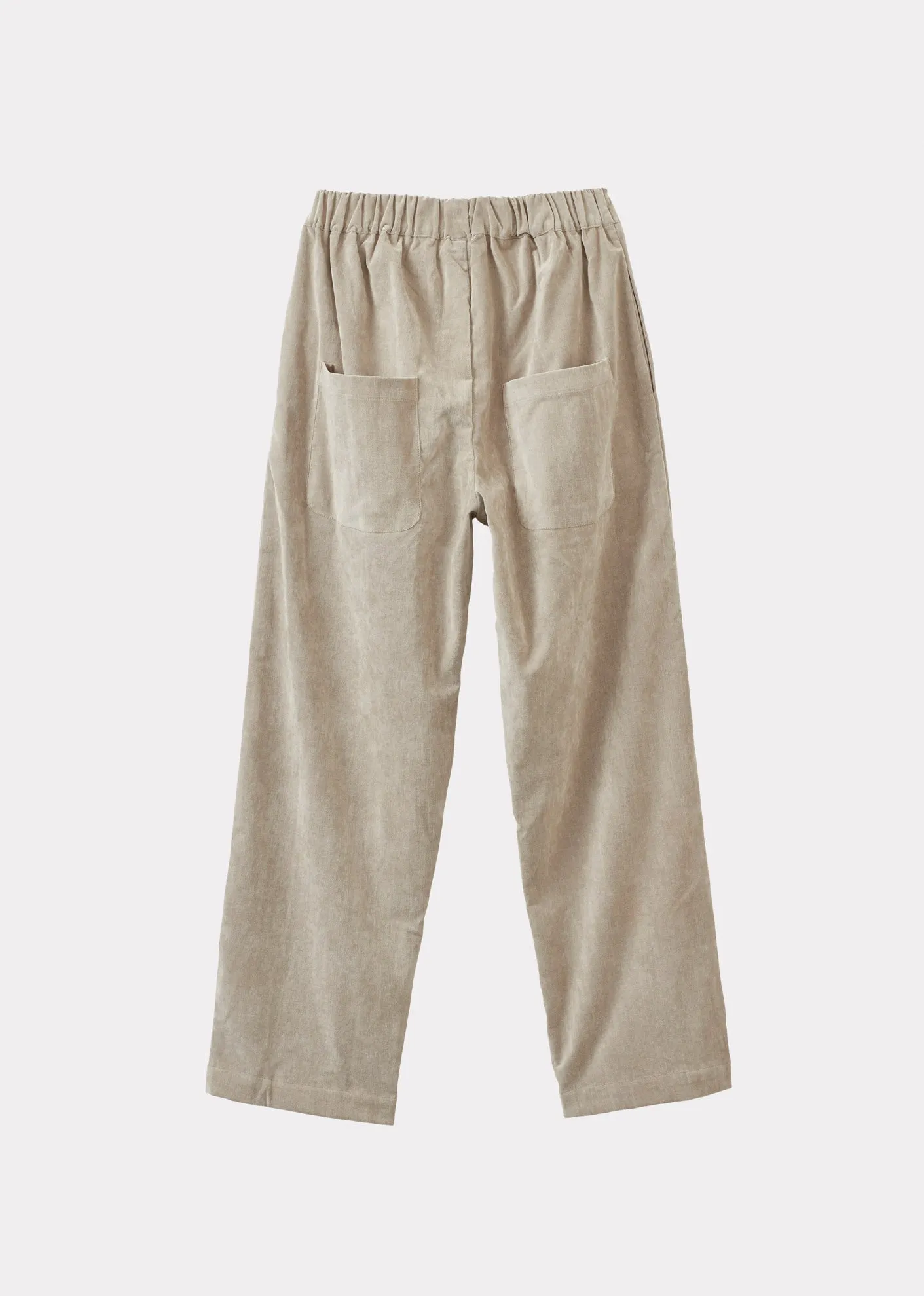 CHICHESTER WOMEN'S COTTON MIX TROUSERS - STONE GREY sold by Caramel product image thumbnail 4
