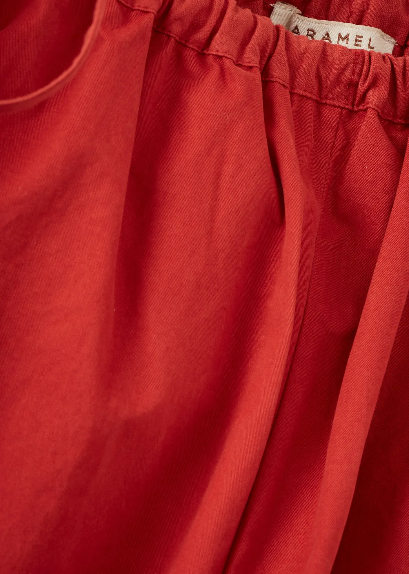 WOMEN'S TIE-DETAIL TROUSERS - RUST sold by Caramel product image thumbnail 3