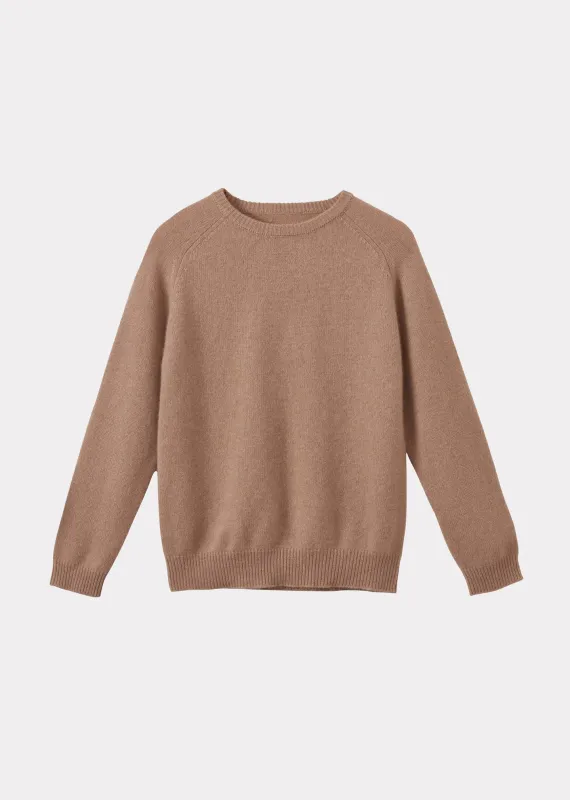 POA WOMEN'S CASHMERE JUMPER - CAMEL sold by Caramel
