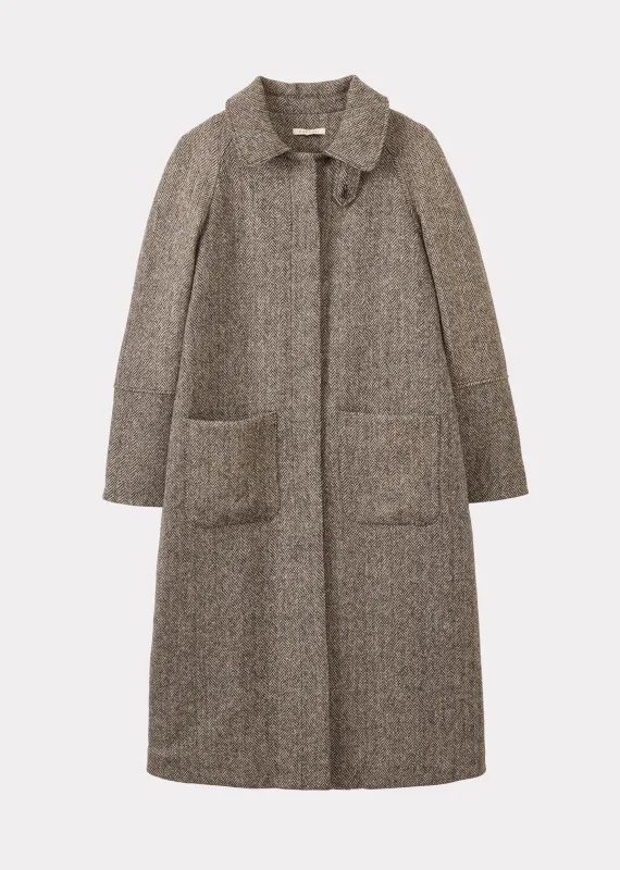 WOMAN TUFF COAT - HERRINGBONE made by Caramel