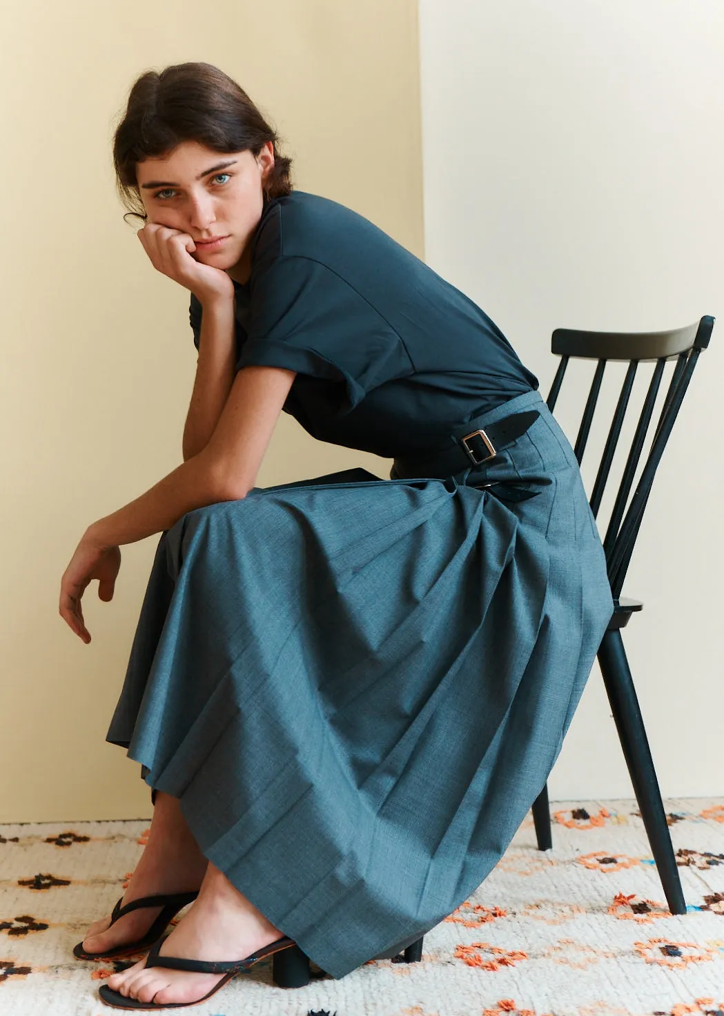 WOMEN'S WOOL KILT - GREY sold by Caramel product image thumbnail 2