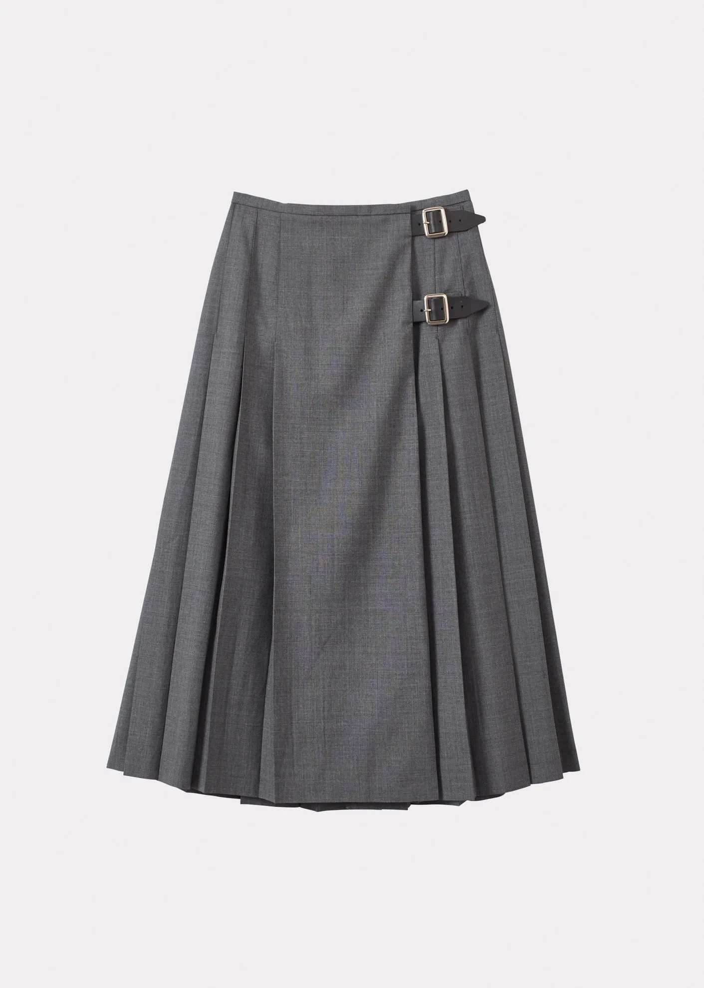 WOMEN'S WOOL KILT - GREY sold by Caramel