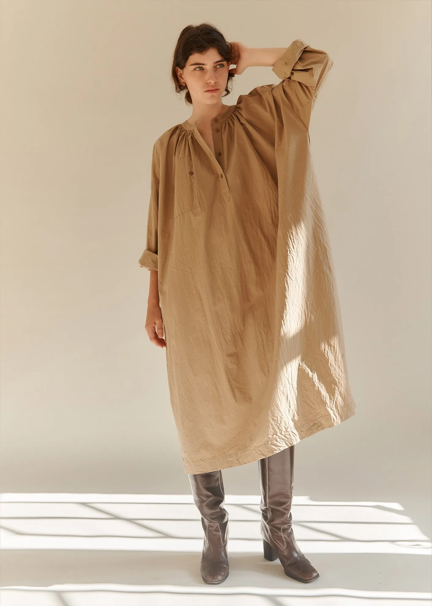 WOMAN YEW DRESS - BROWN sold by Caramel product image thumbnail 5