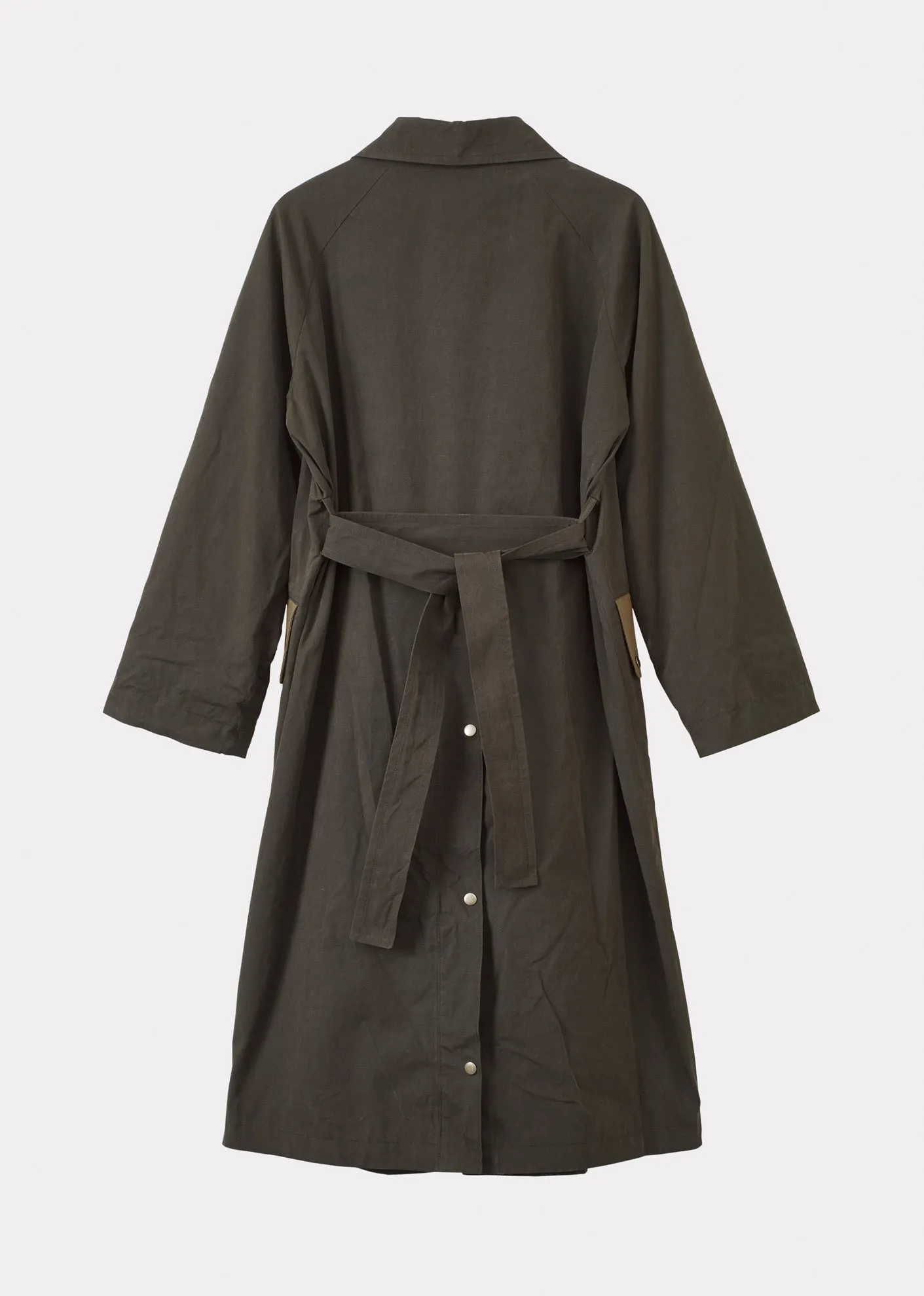 WOMAN OVERSIZED MAC - DARK PINE GREEN sold by Caramel product image thumbnail 5