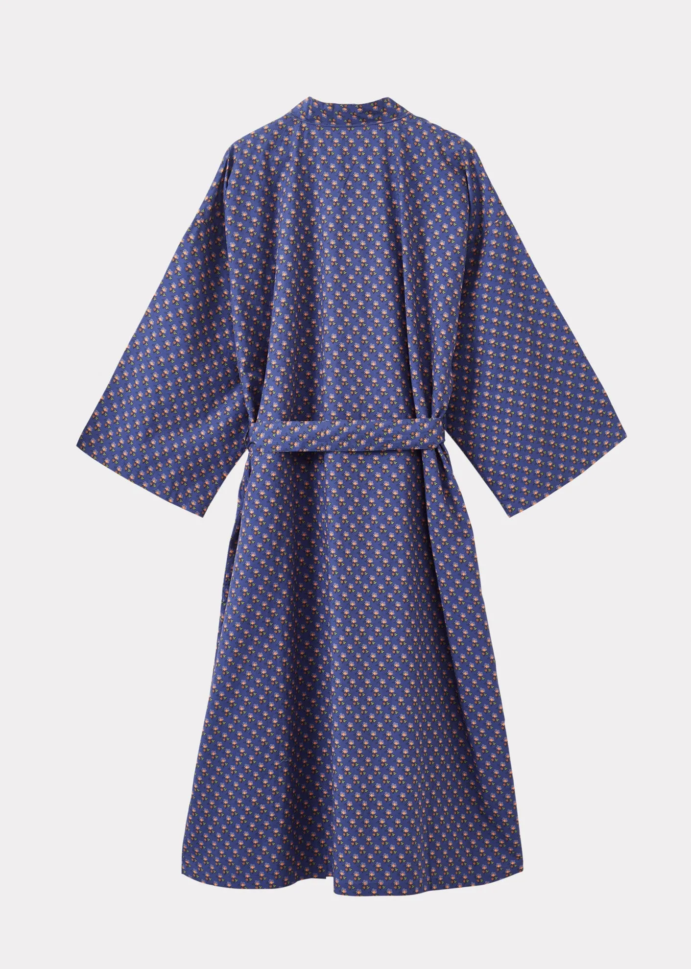 WOMEN'S NIGHT ROBE - NAVY POSY PRINT sold by Caramel product image thumbnail 2