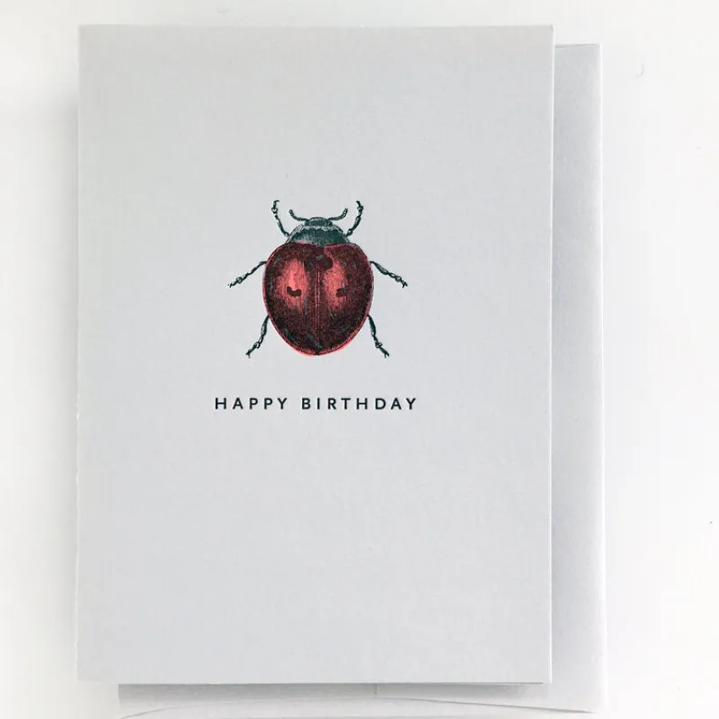 SESAME PRESS GREETINGS CARDS - LADYBUG sold by Caramel