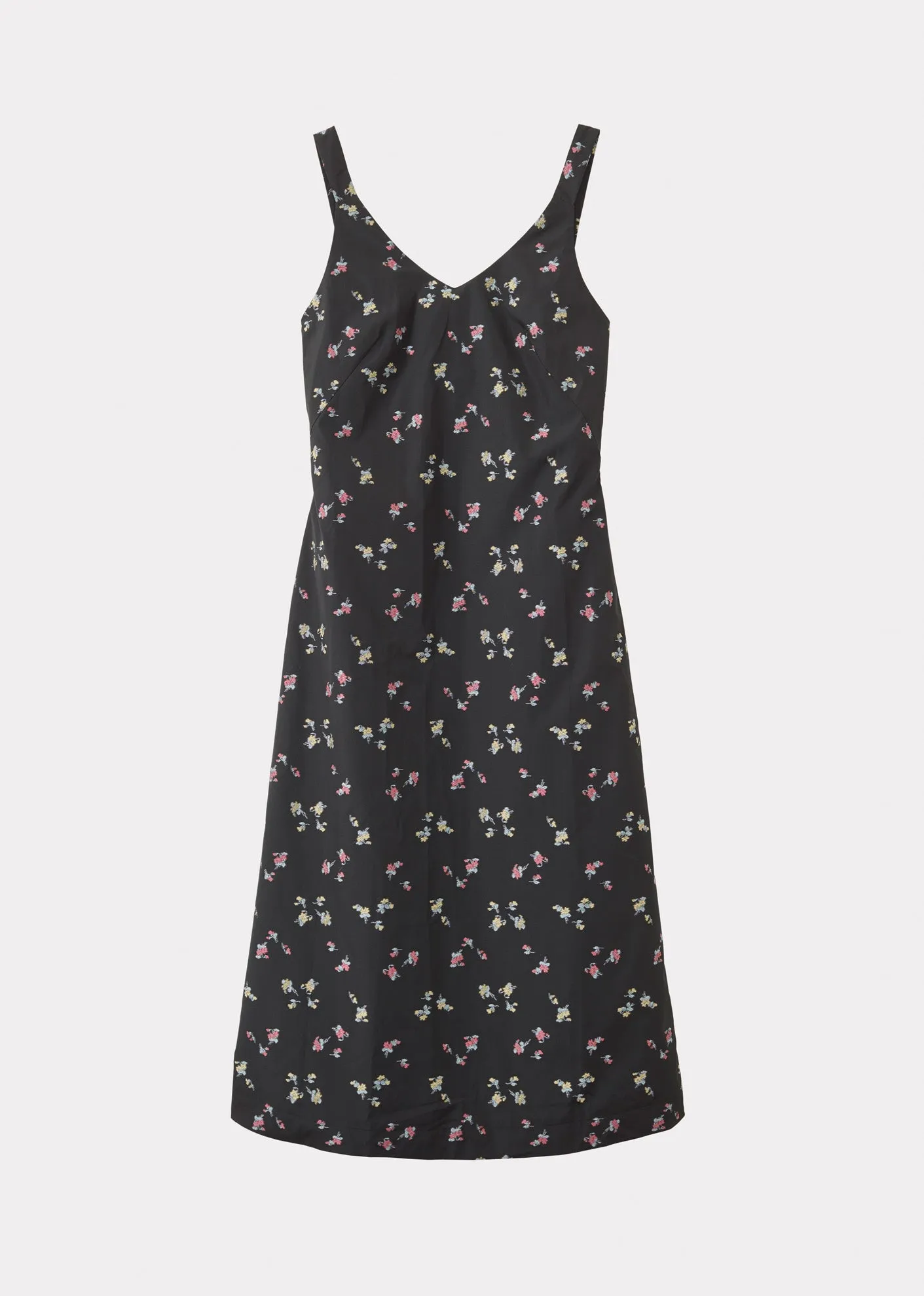 WOMAN SCOOP DRESS - BLACK sold by Caramel