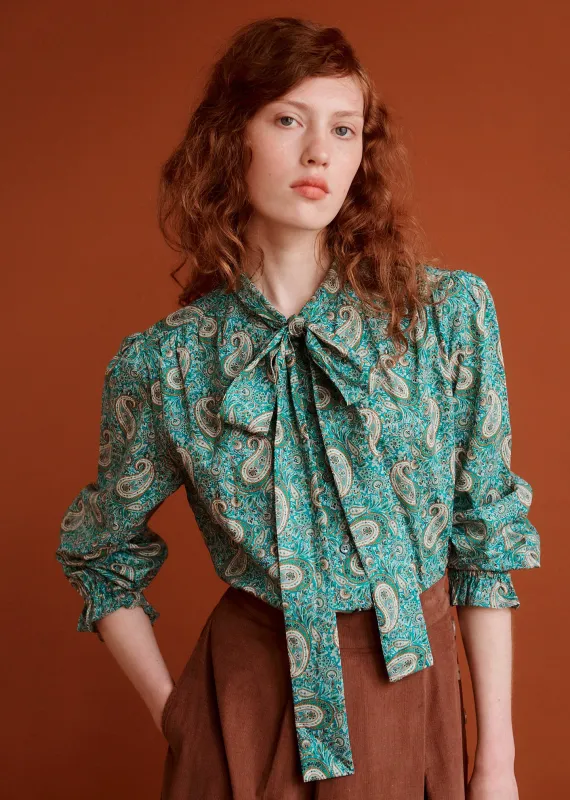WOMAN BRISTOL BLOUSE - PAISLEY sold by Caramel