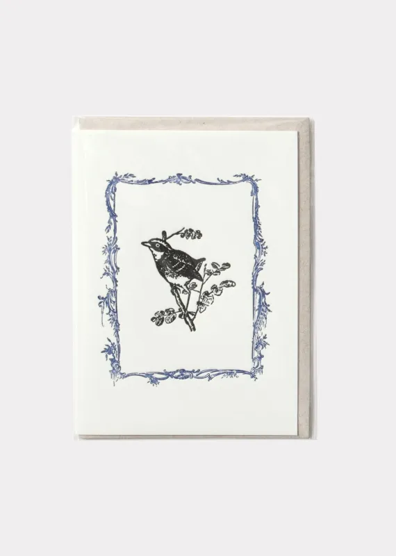 AUSTIN PRESS GREETING CARDS - BIRD sold by Caramel