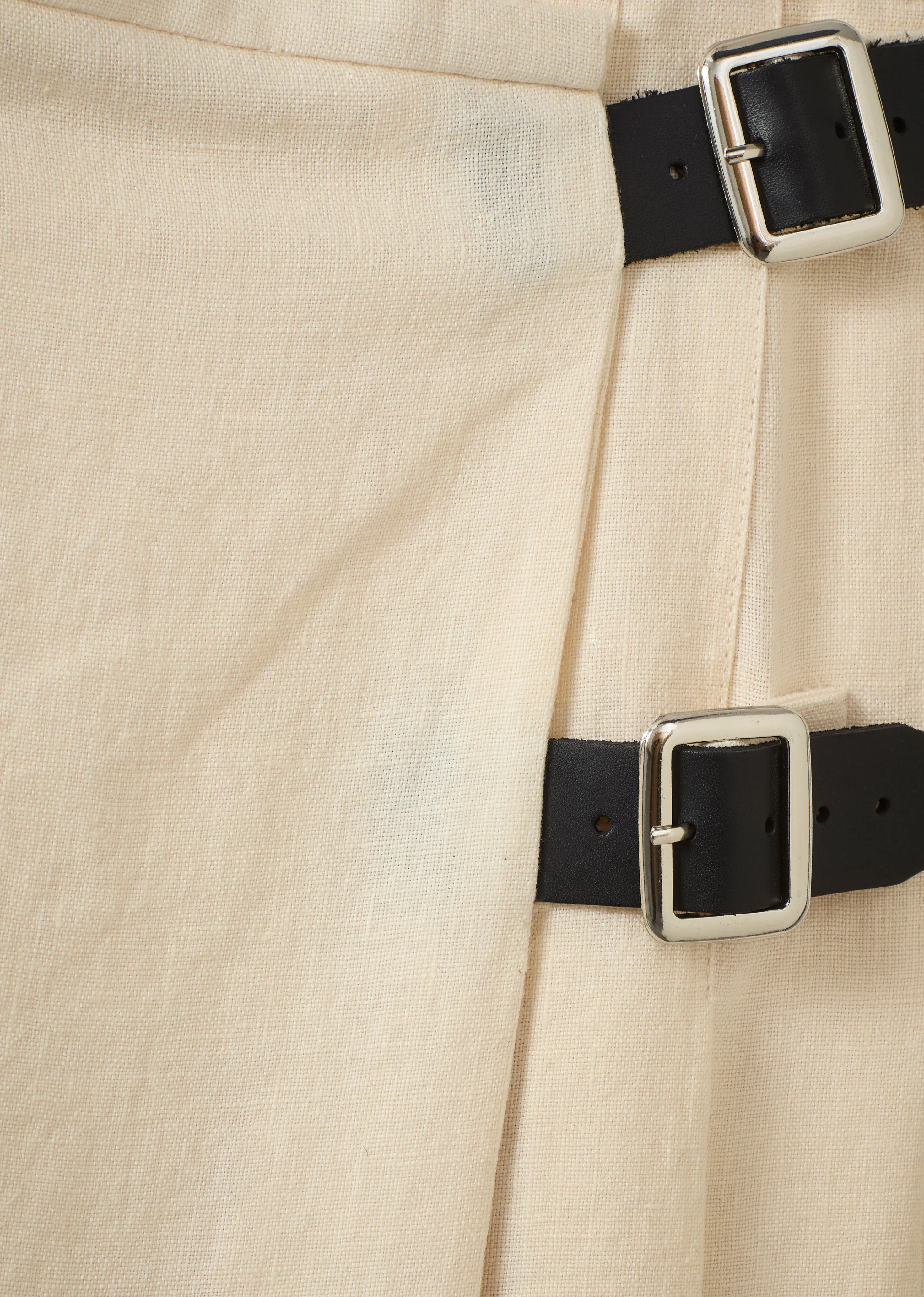 WOMEN'S LINEN KILT - OYSTER sold by Caramel product image thumbnail 2